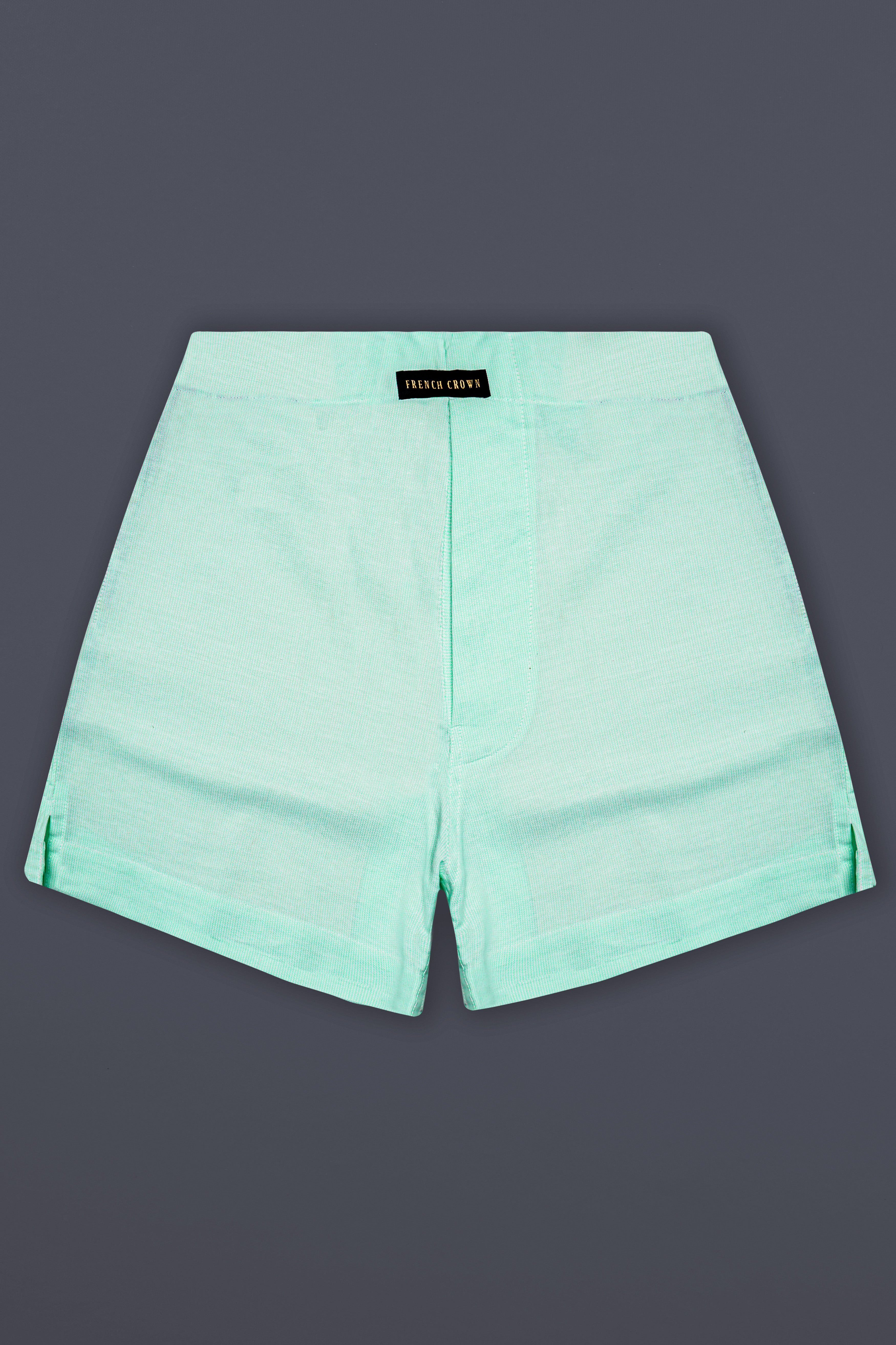 Everleaf-Viridian Green Dobby Textured Premium Giza Cotton Boxer