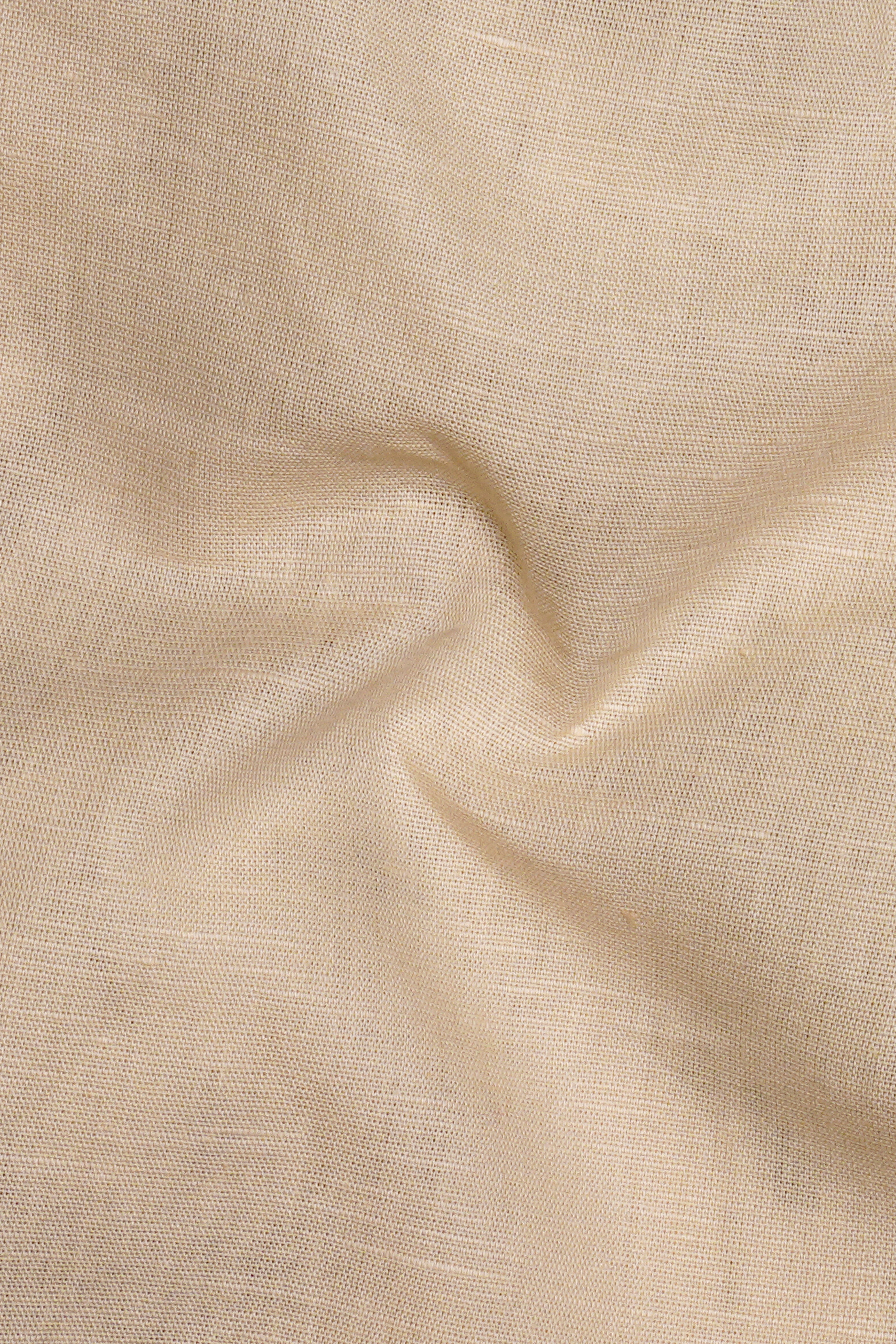 Ivory-Sorrell cream Solid Super Soft Luxurious Linen Boxer