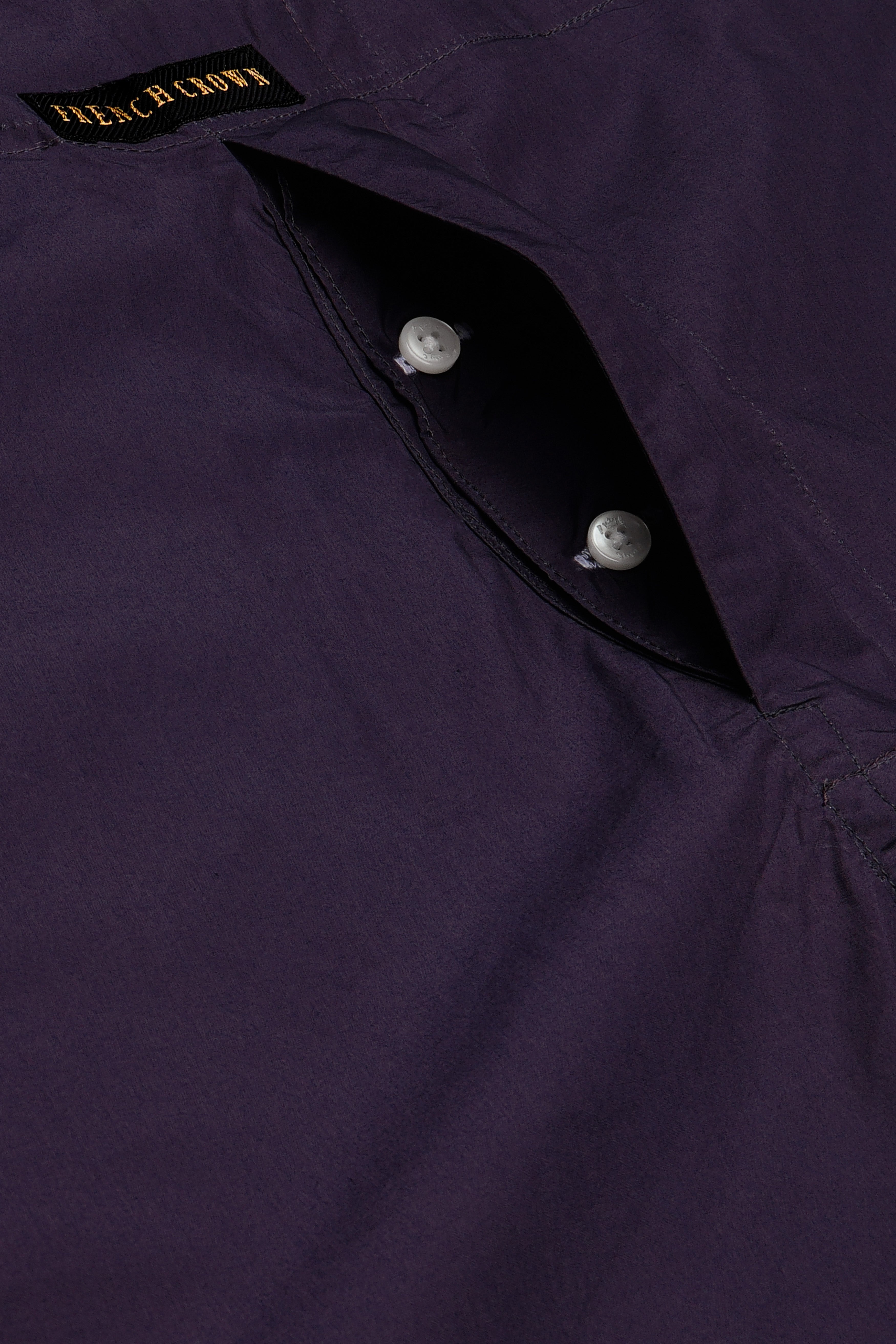 Mulberry-Blackcurrant Purple Solid Premium Cotton Boxer