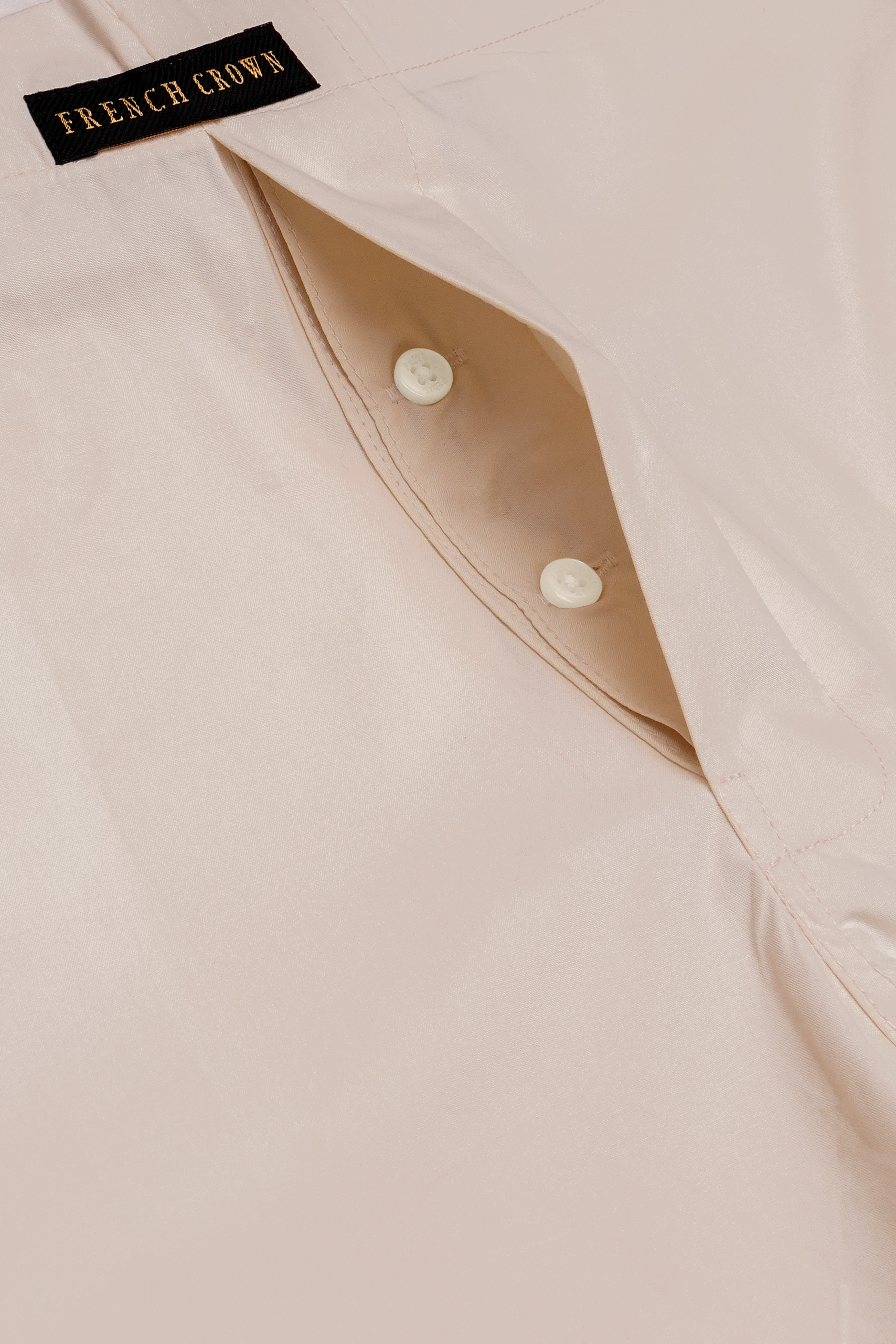 Pebble-Sisal Cream Solid Poplin Premium Cotton Boxer