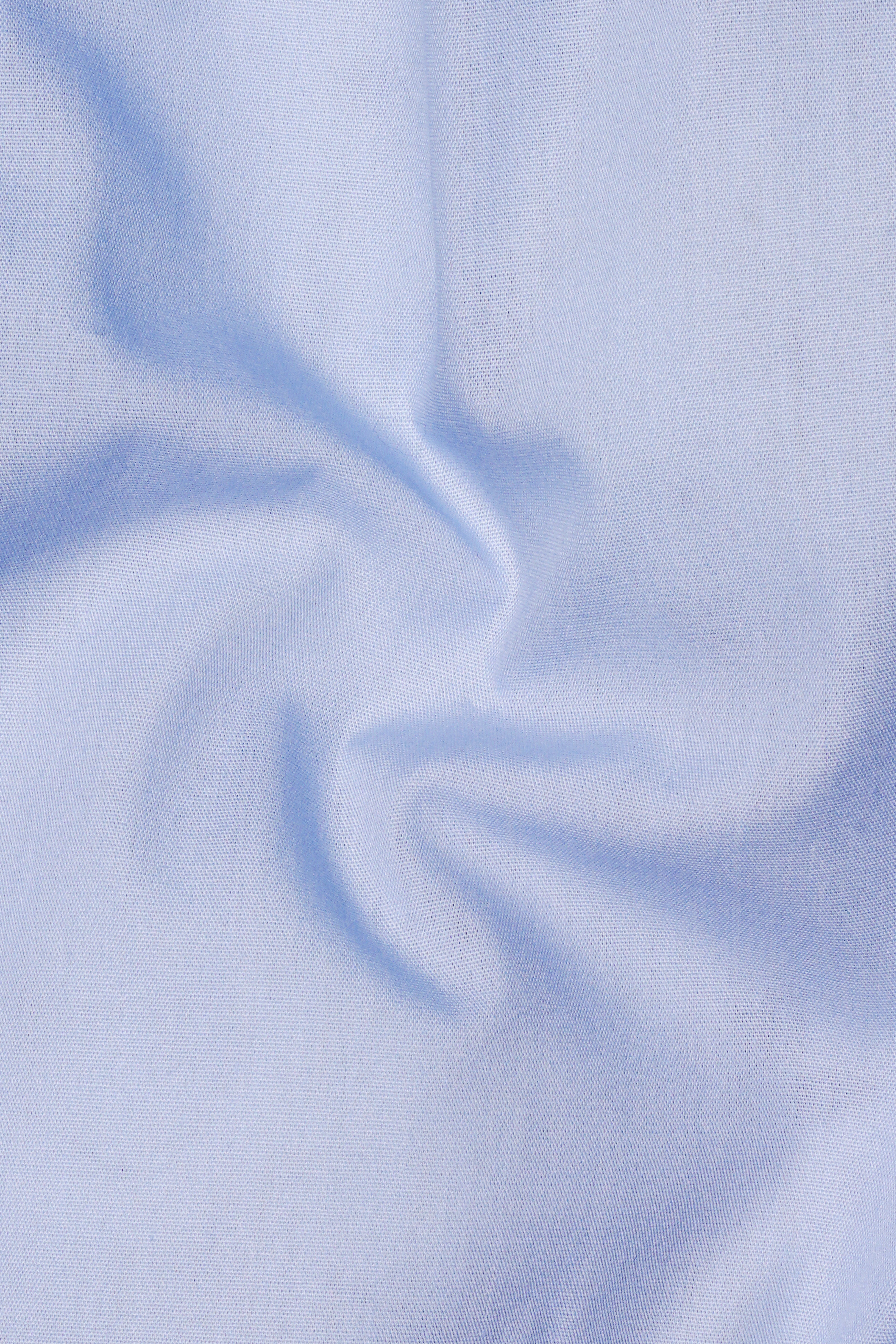 Frosted-Moonraker Blue Solid Poplin Premium Cotton Boxer