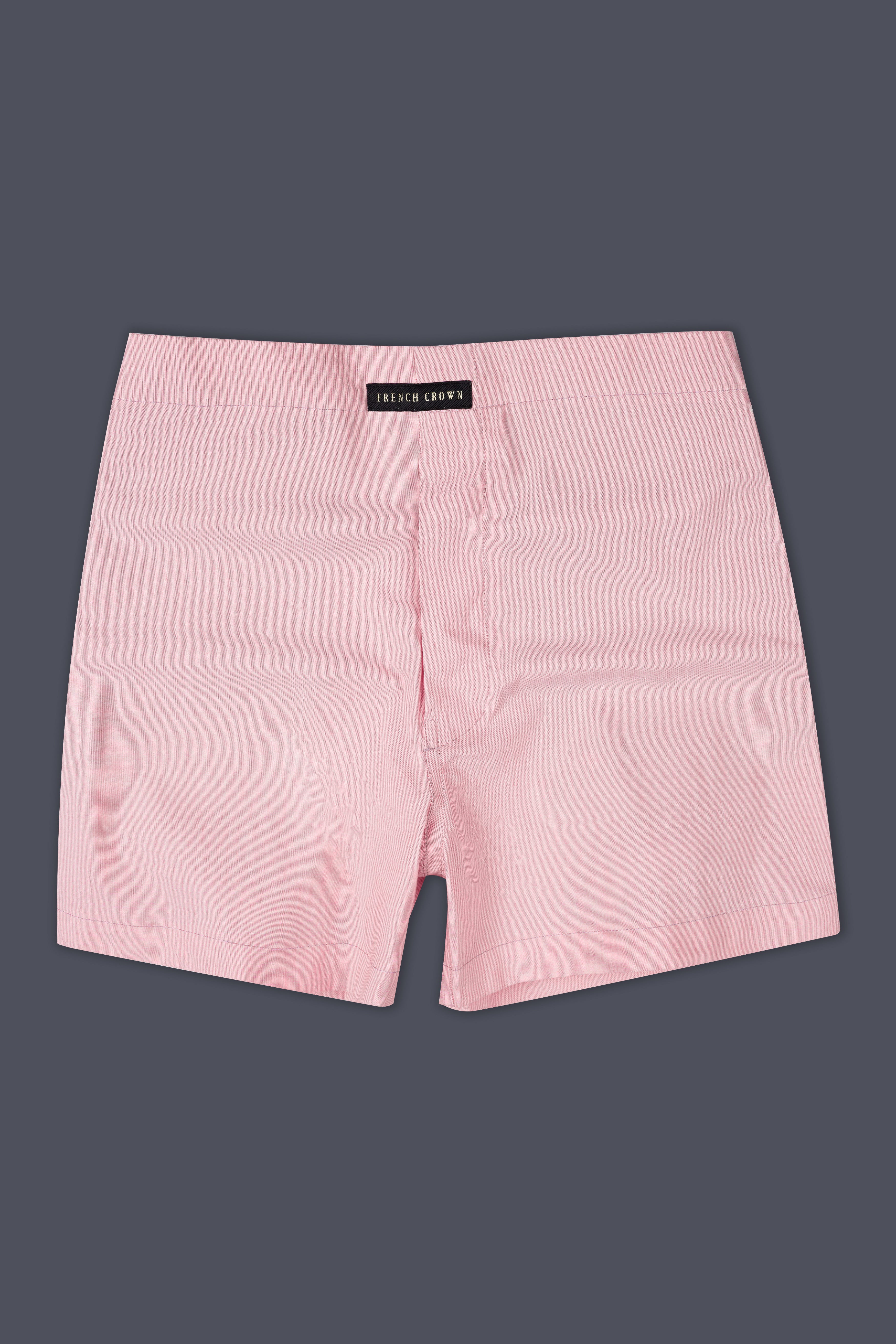 Cavern Pink Chambray Boxer