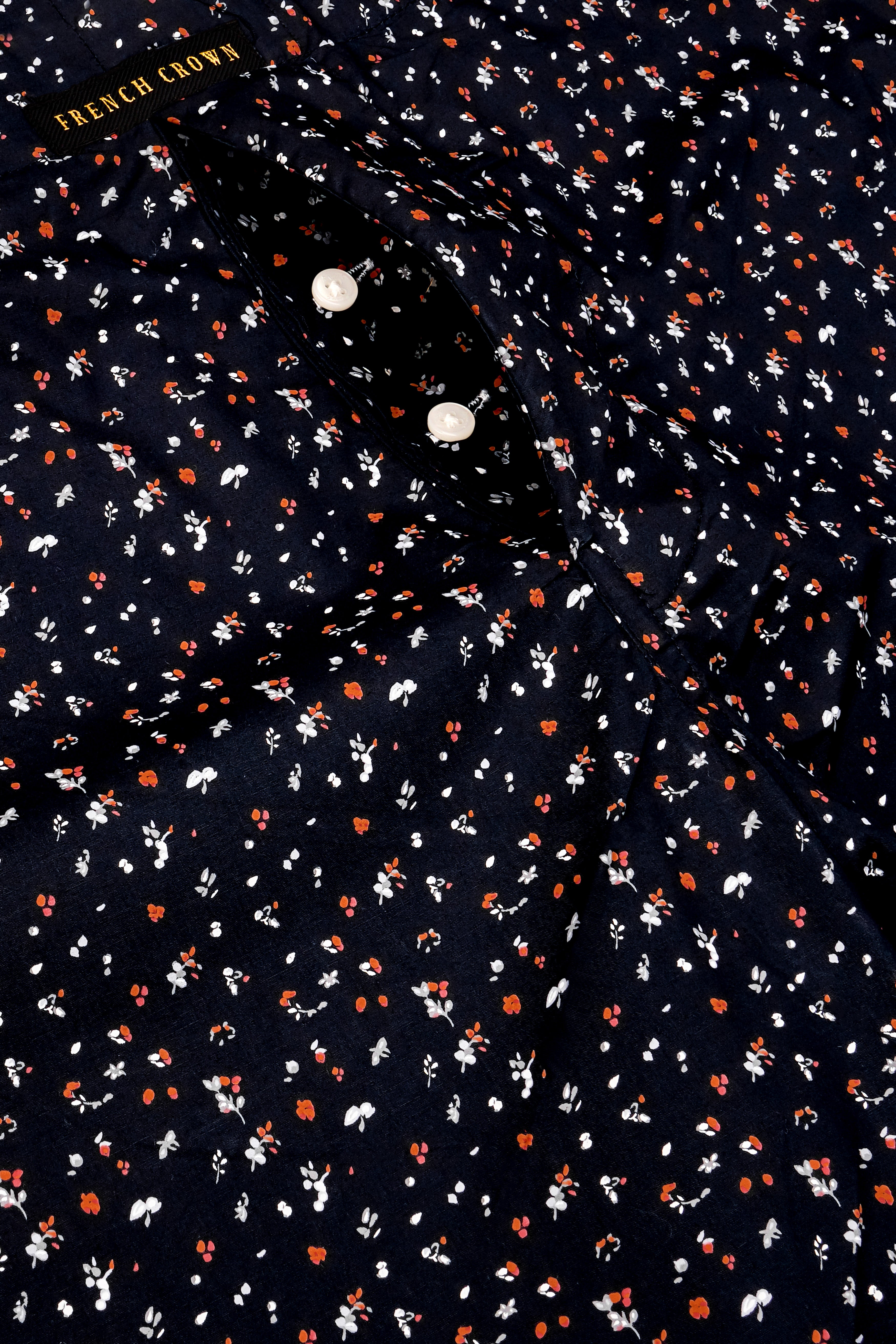 Jade Black Floral Printed Premium Giza Cotton Boxer