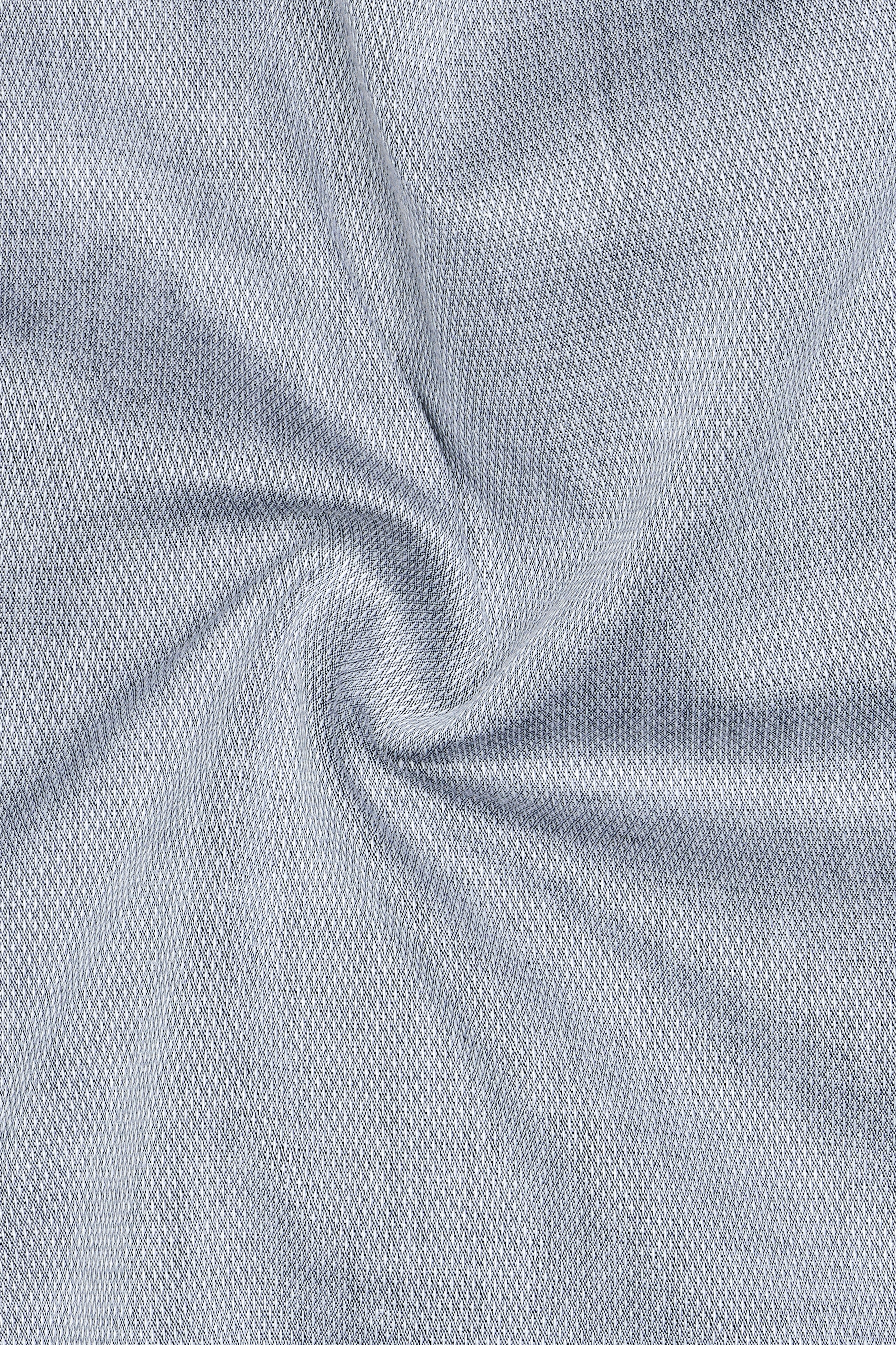 Spun Pearl Gray Dobby Textured Premium Giza Cotton Boxer