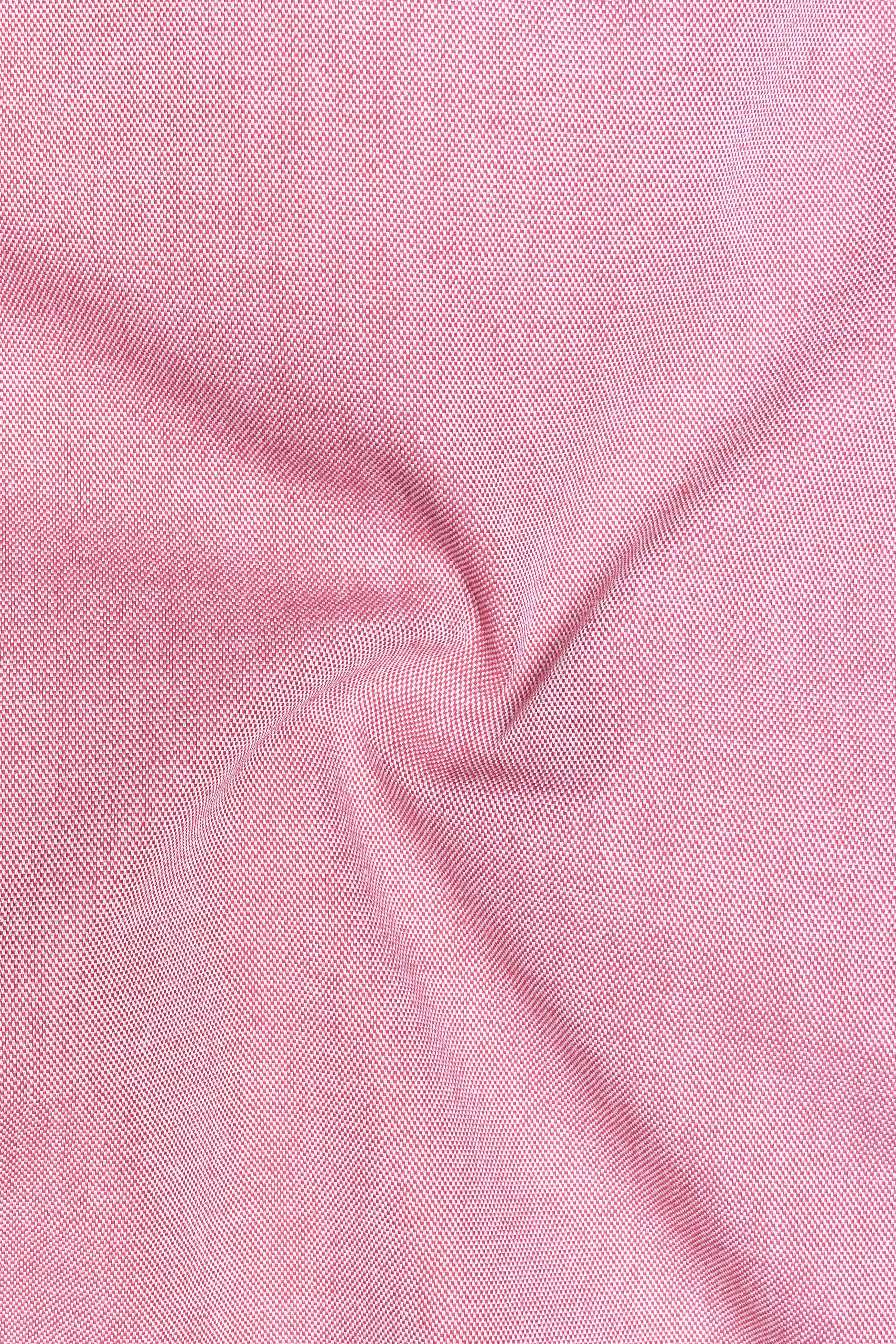 Thulian Pink Textured Oxford Premium Cotton Boxer