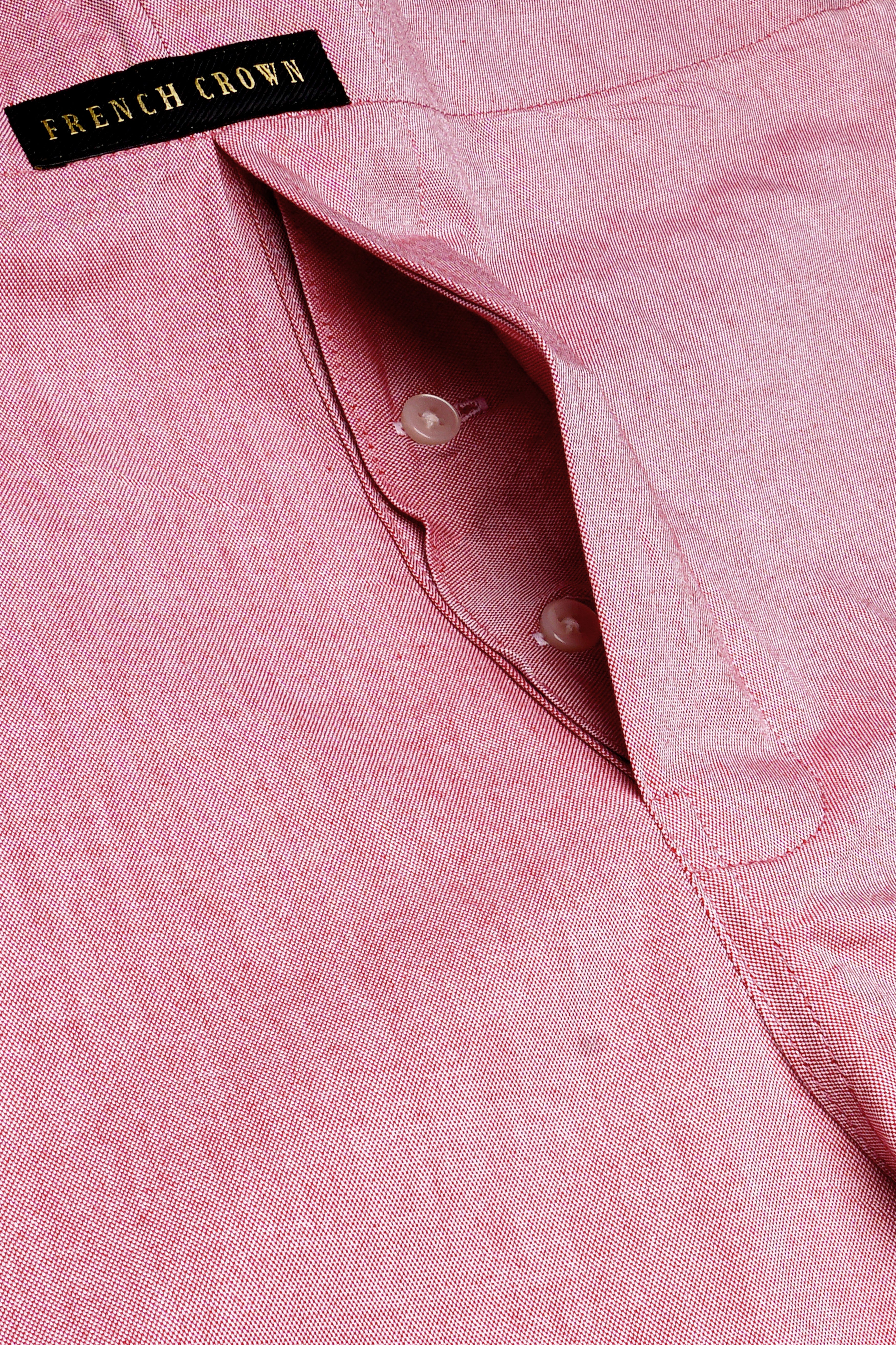 Thulian Pink Textured Oxford Premium Cotton Boxer