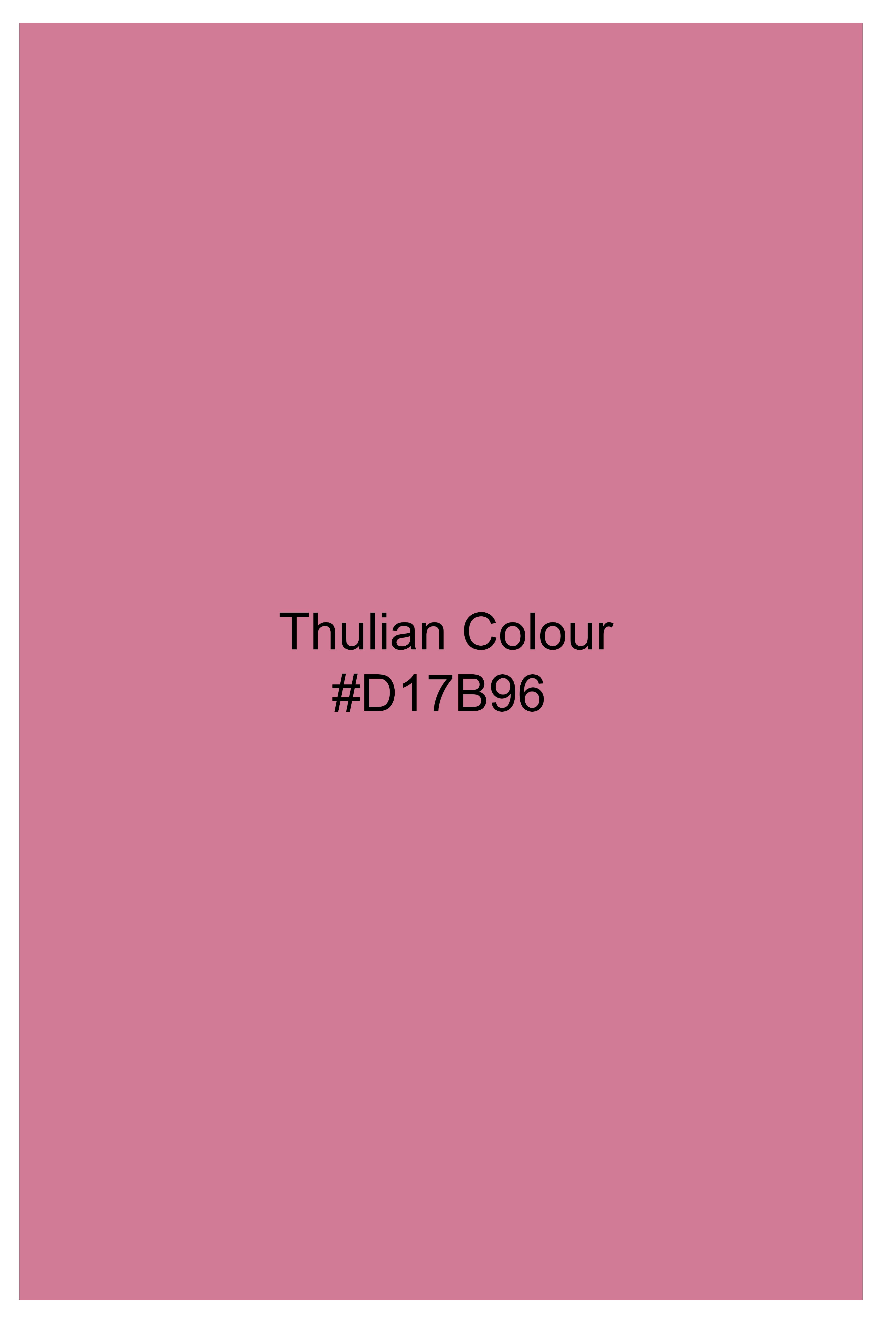 Thulian Pink Textured Oxford Premium Cotton Boxer