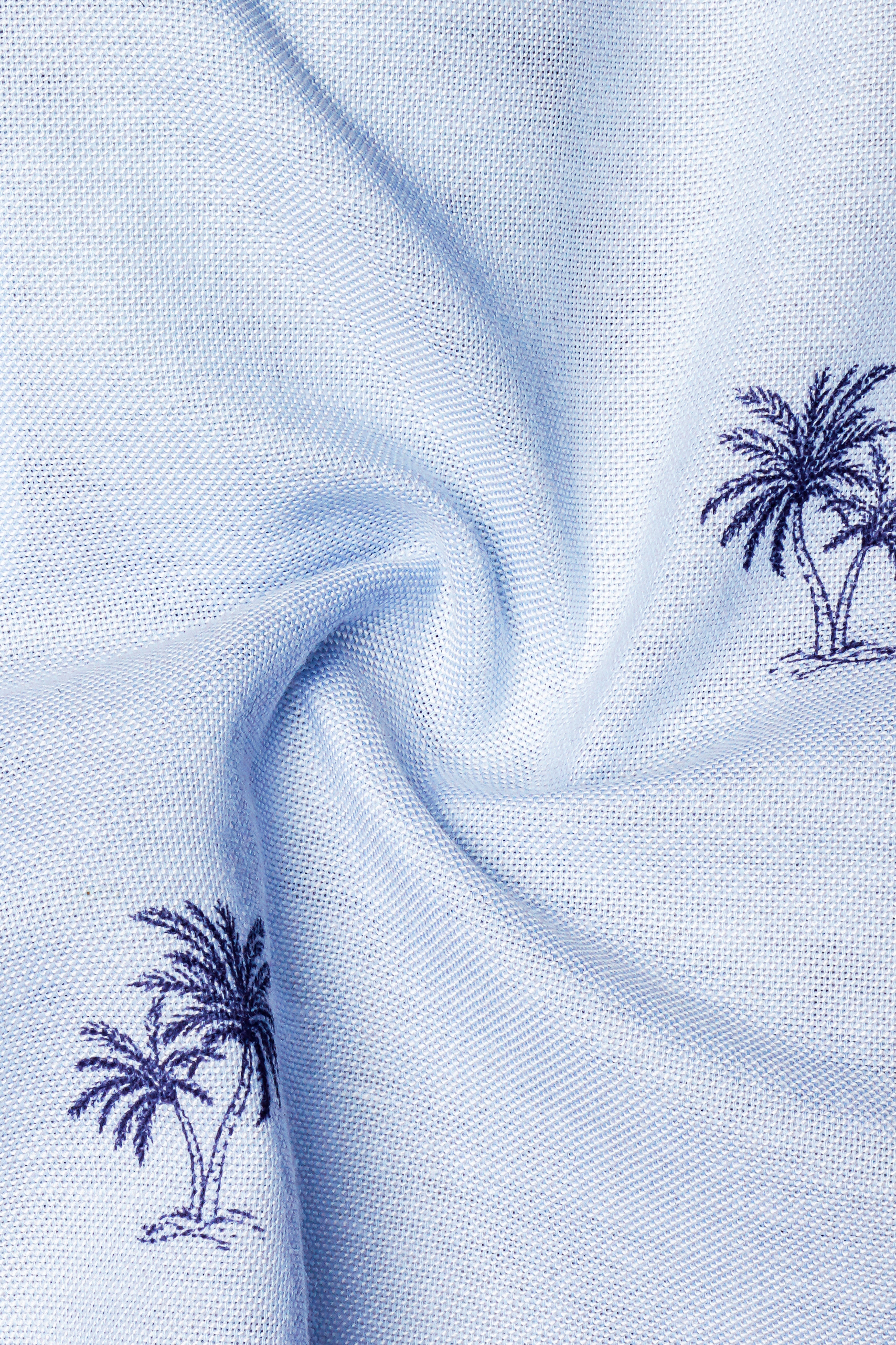 Hawkes Blue Printed Oxford Premium Cotton Boxer