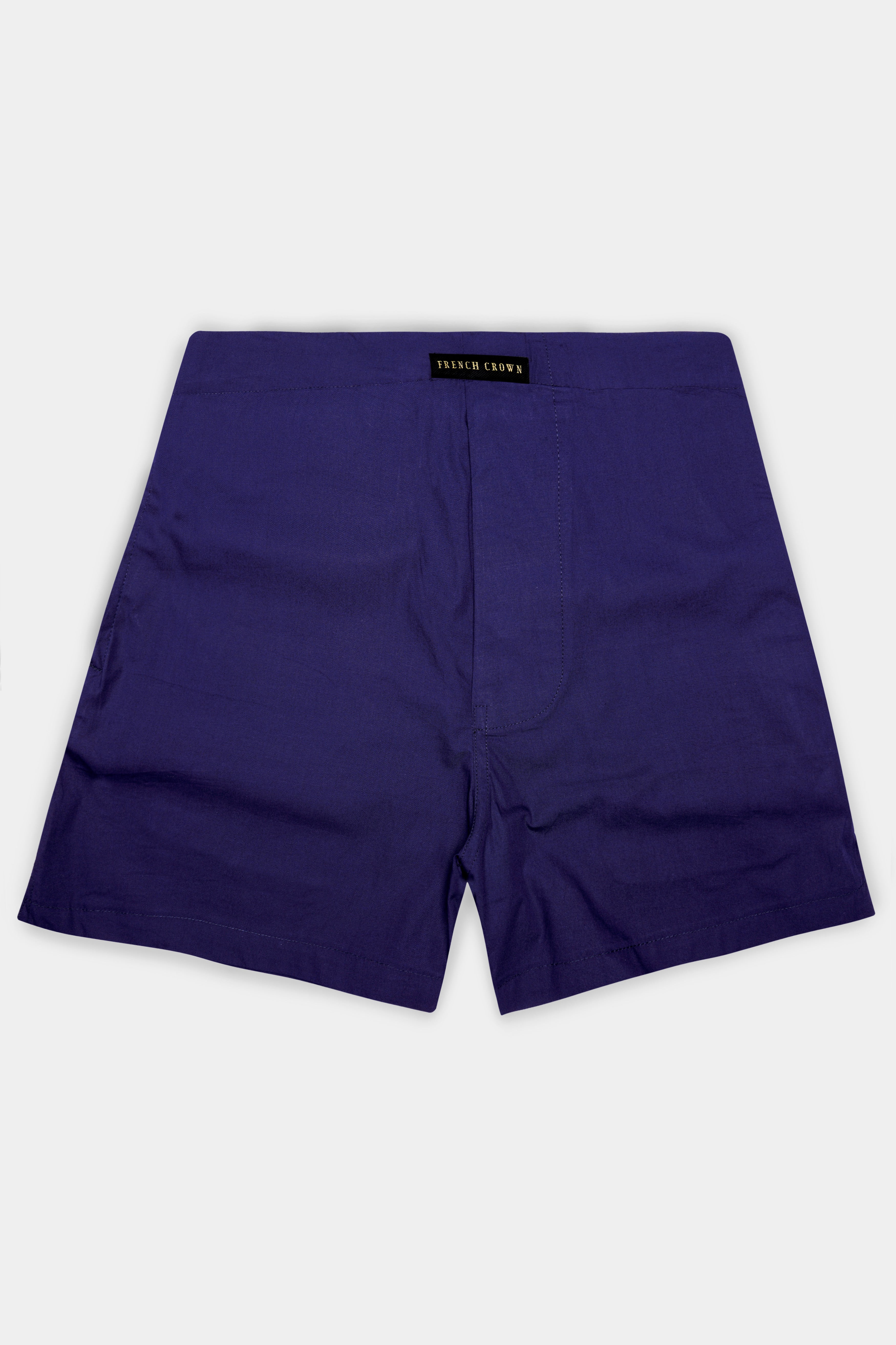Violent Purple Plain Solid Premium Giza Cotton Boxer