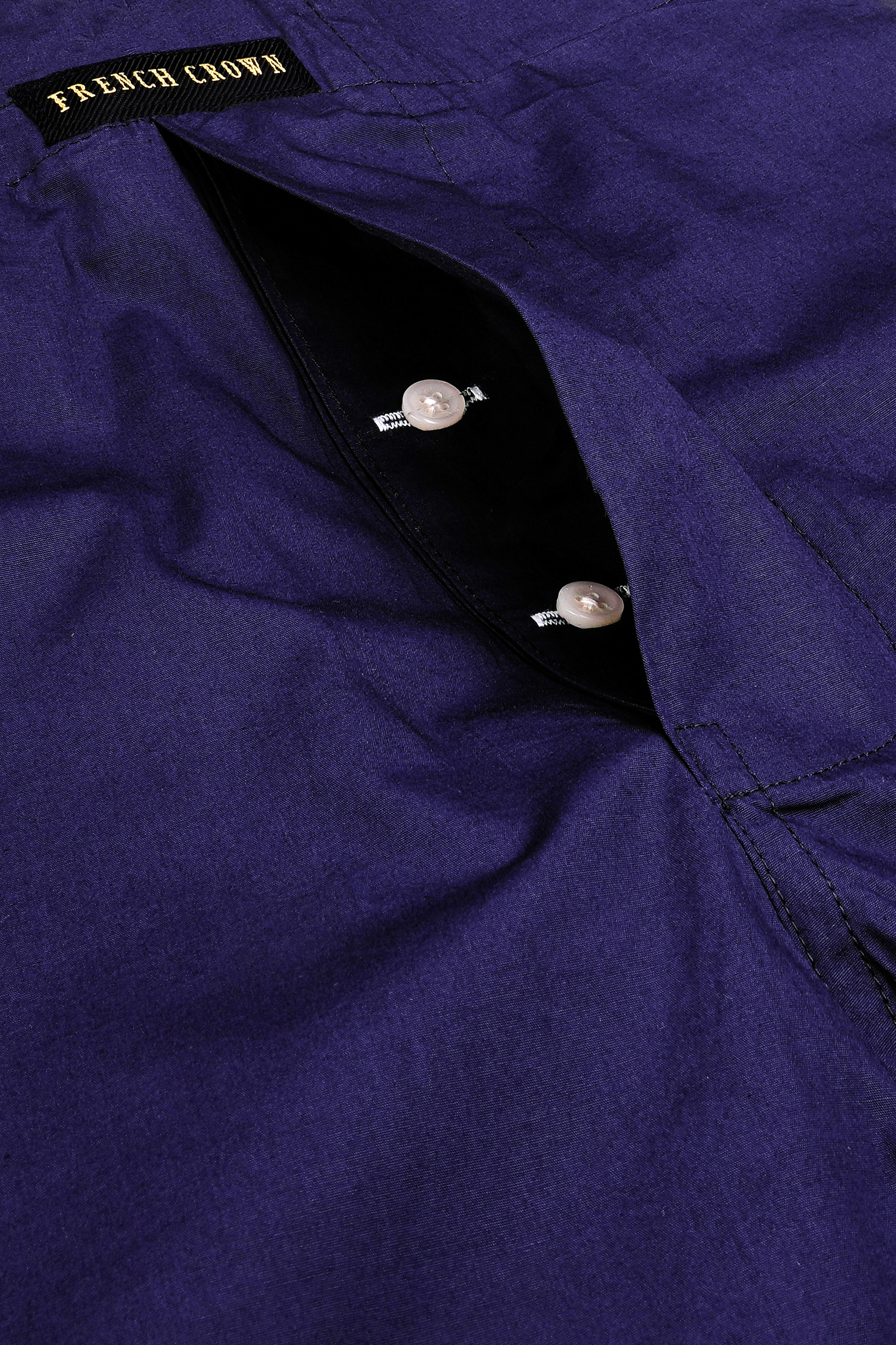 Violent Purple Plain Solid Premium Giza Cotton Boxer