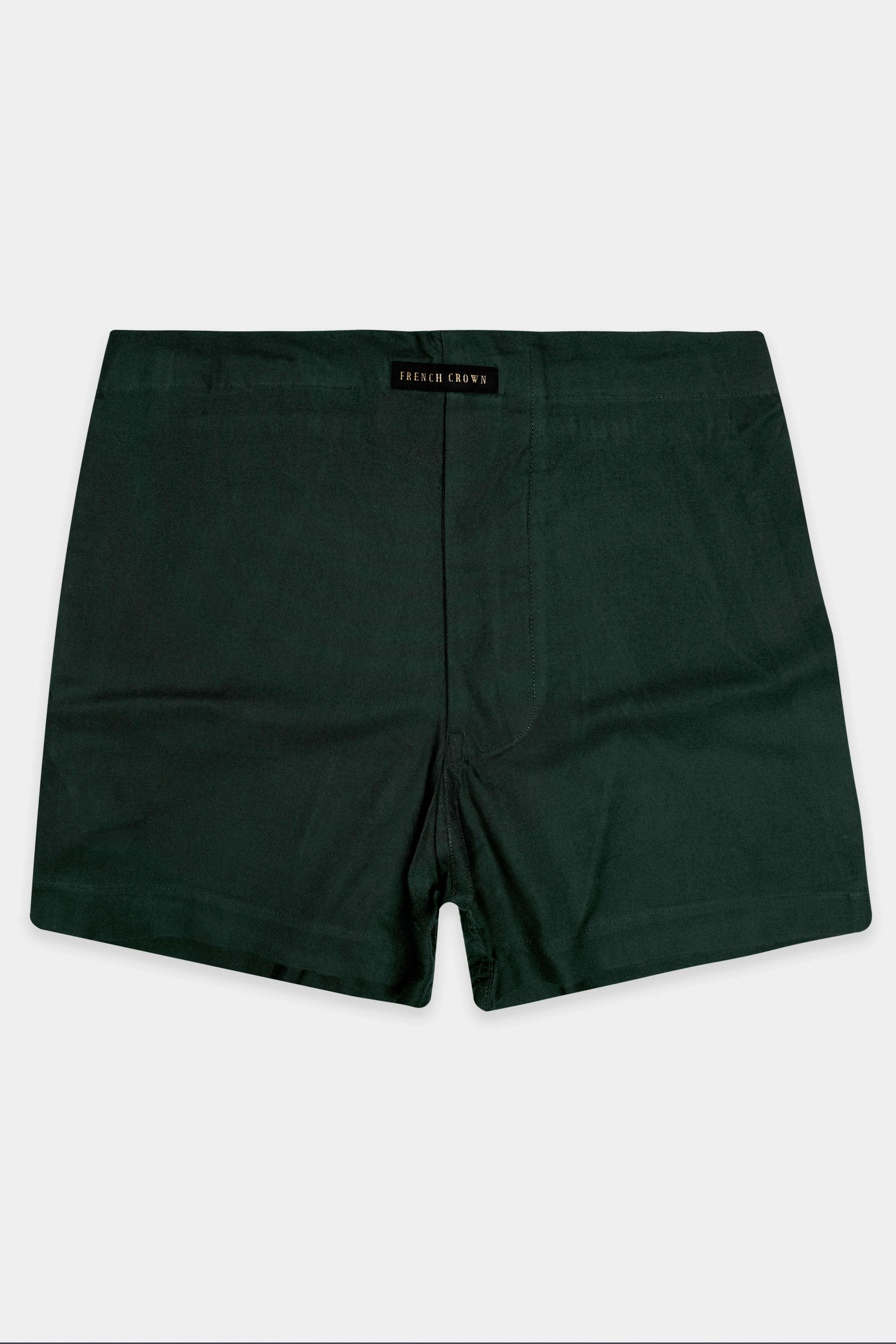 Celtic Green Solid Oxford Premium Cotton Boxer