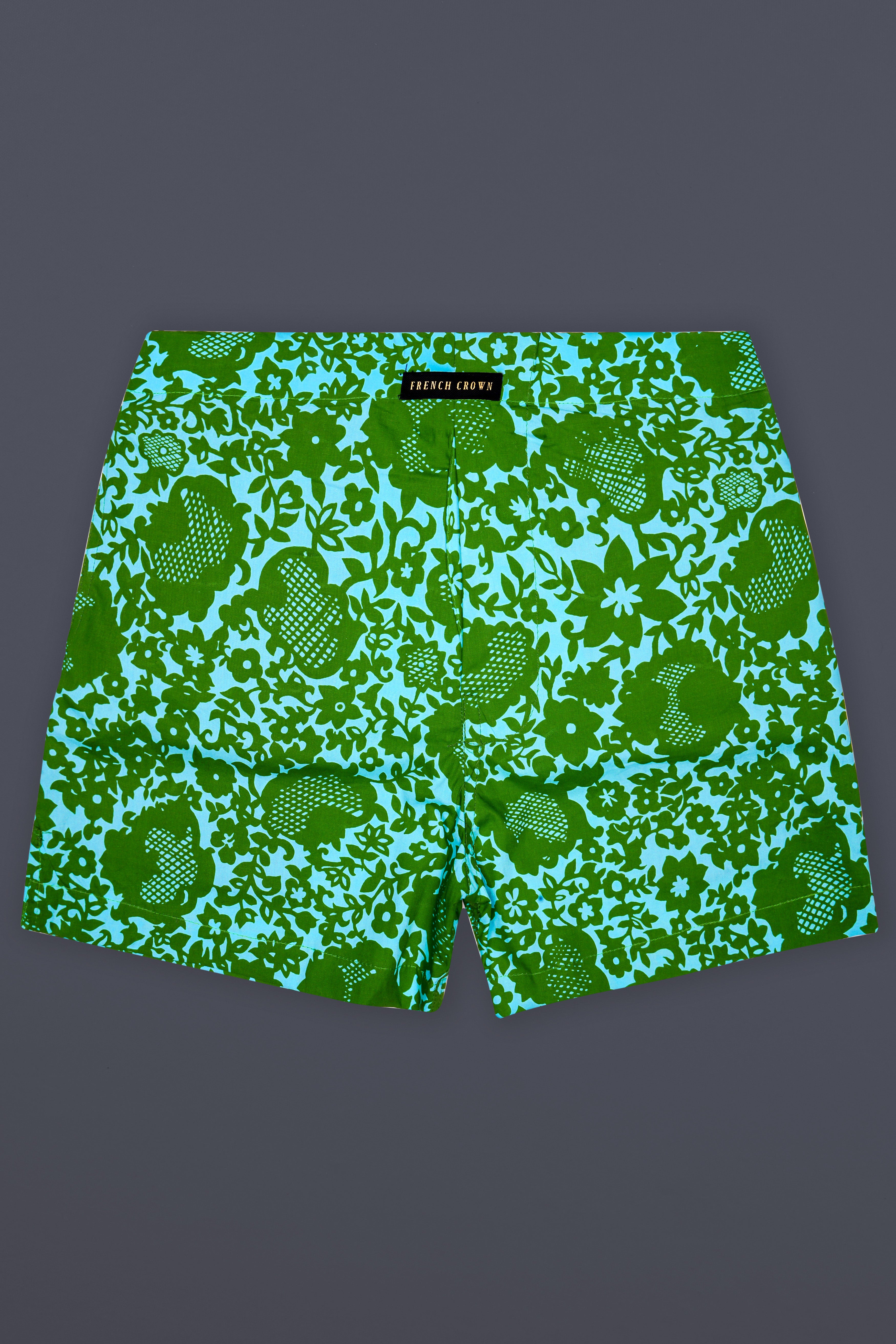 Bilbao Green Printed Super Soft Premium Cotton Boxer