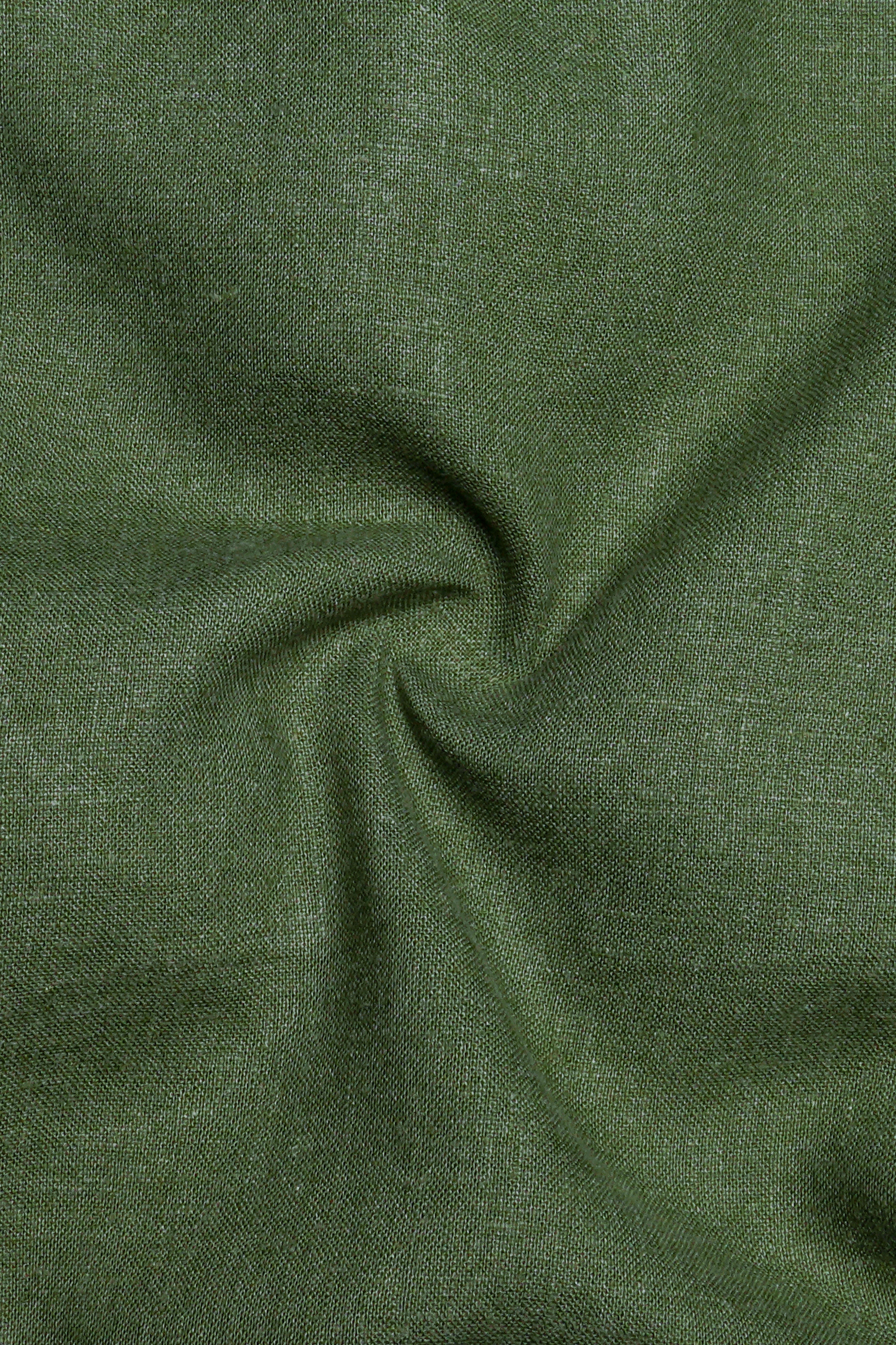 Rifle Green Solid Super Soft Luxurious Linen Boxer