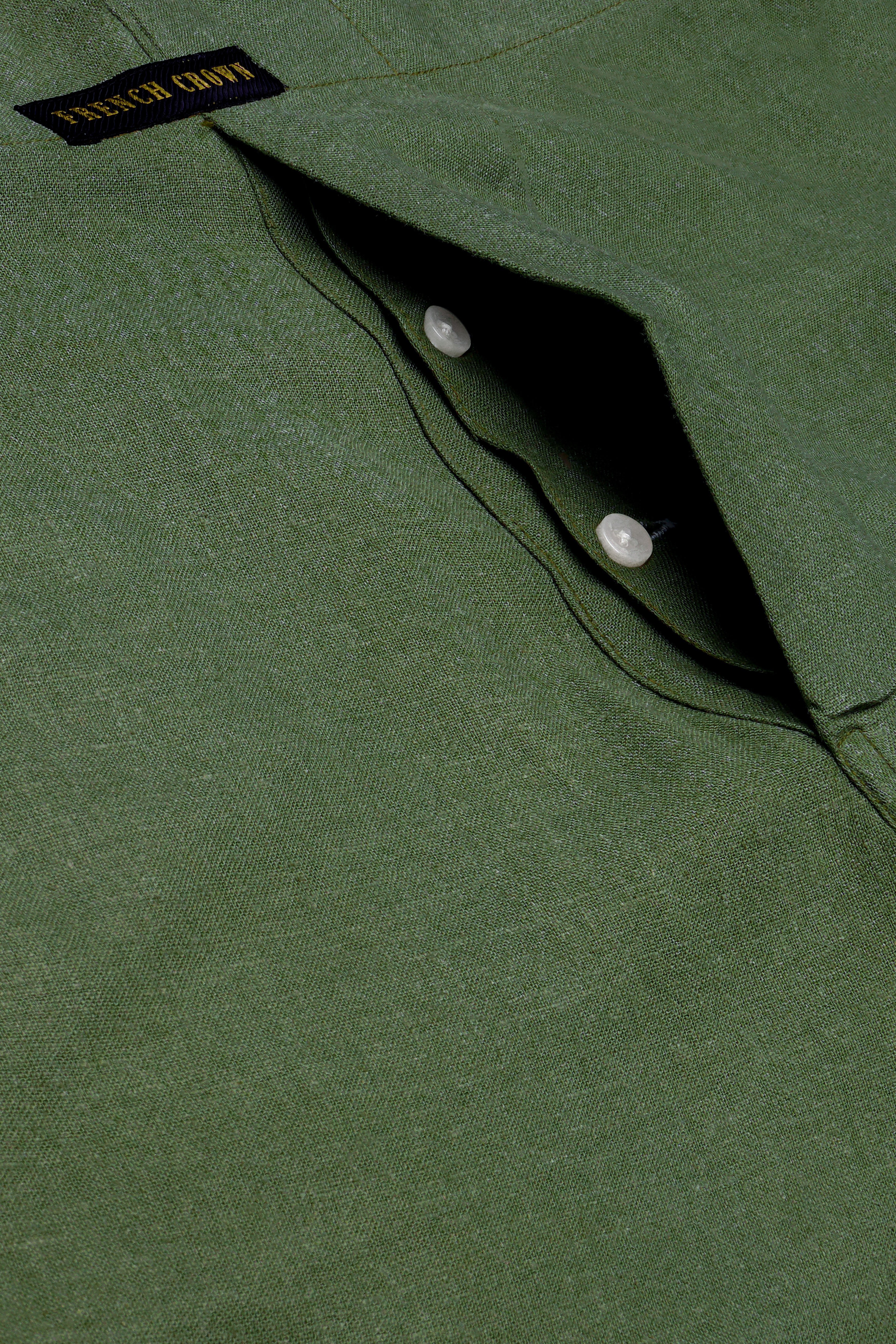 Rifle Green Solid Super Soft Luxurious Linen Boxer