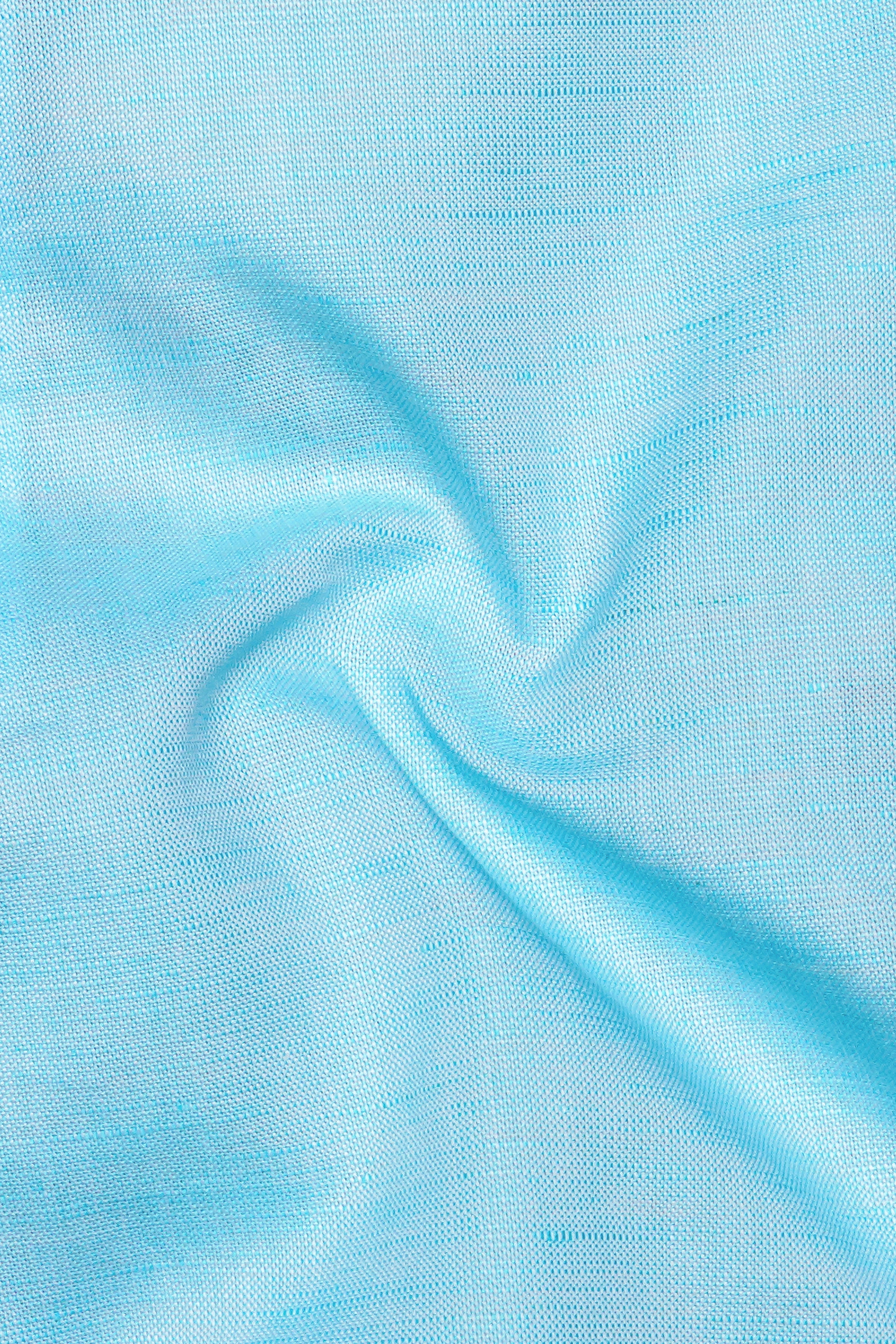 Blizzard Blue Solid Super Soft Luxurious Linen Boxer