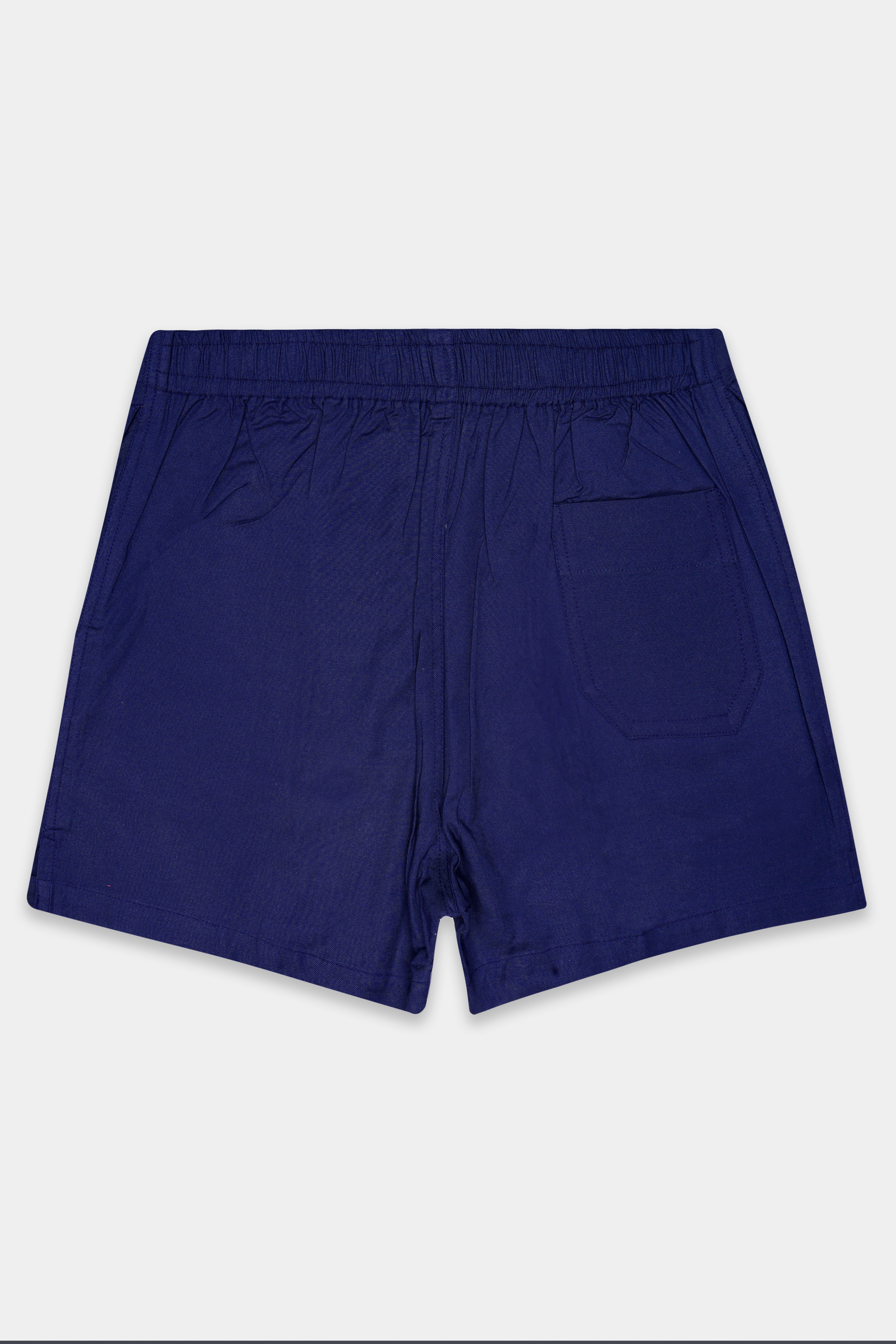 Bunting Blue Solid Oxford Premium Cotton Boxer