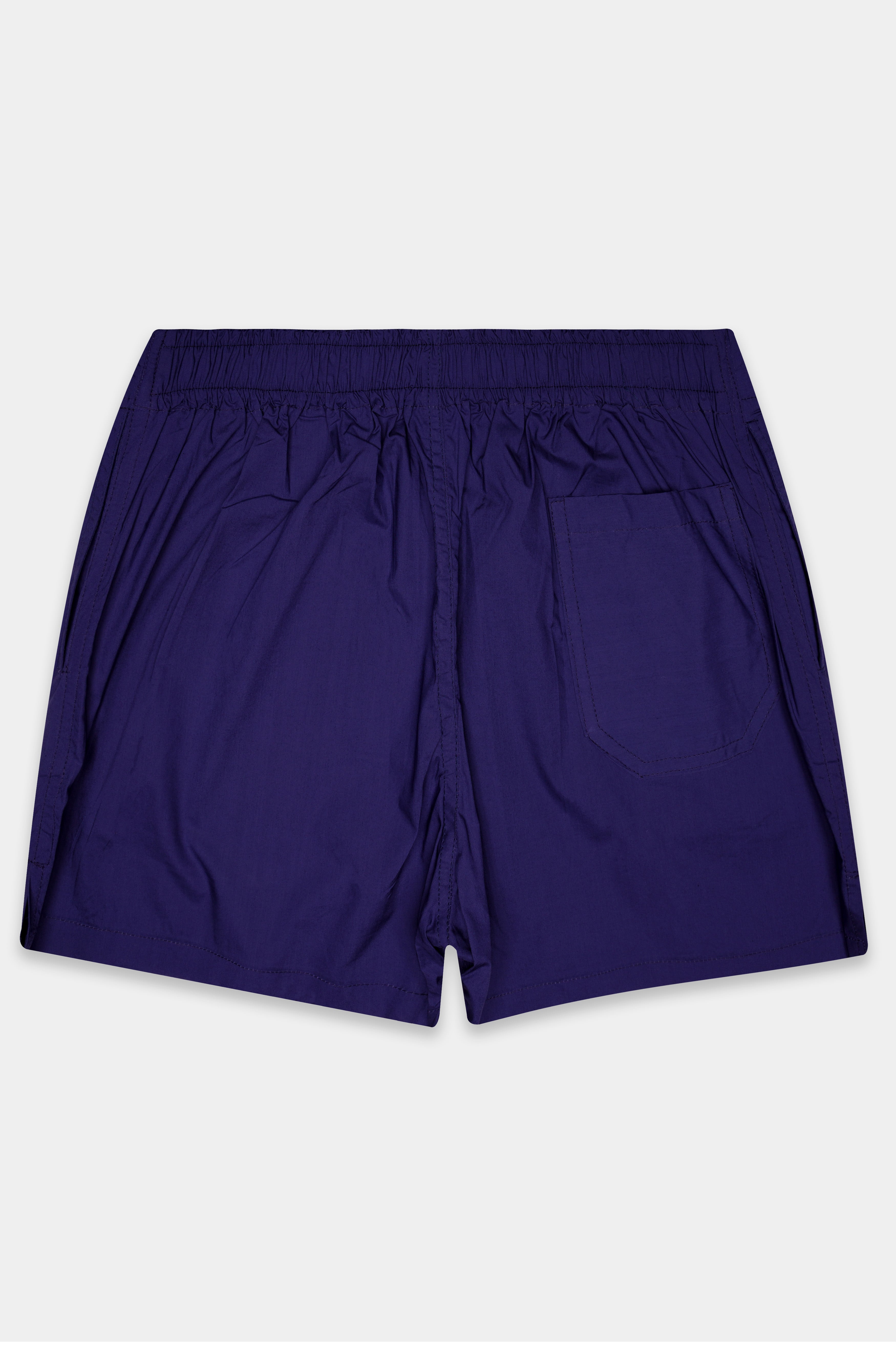 Vortex-Violent Purple Solid Super Soft Poplin Premium Cotton Boxer