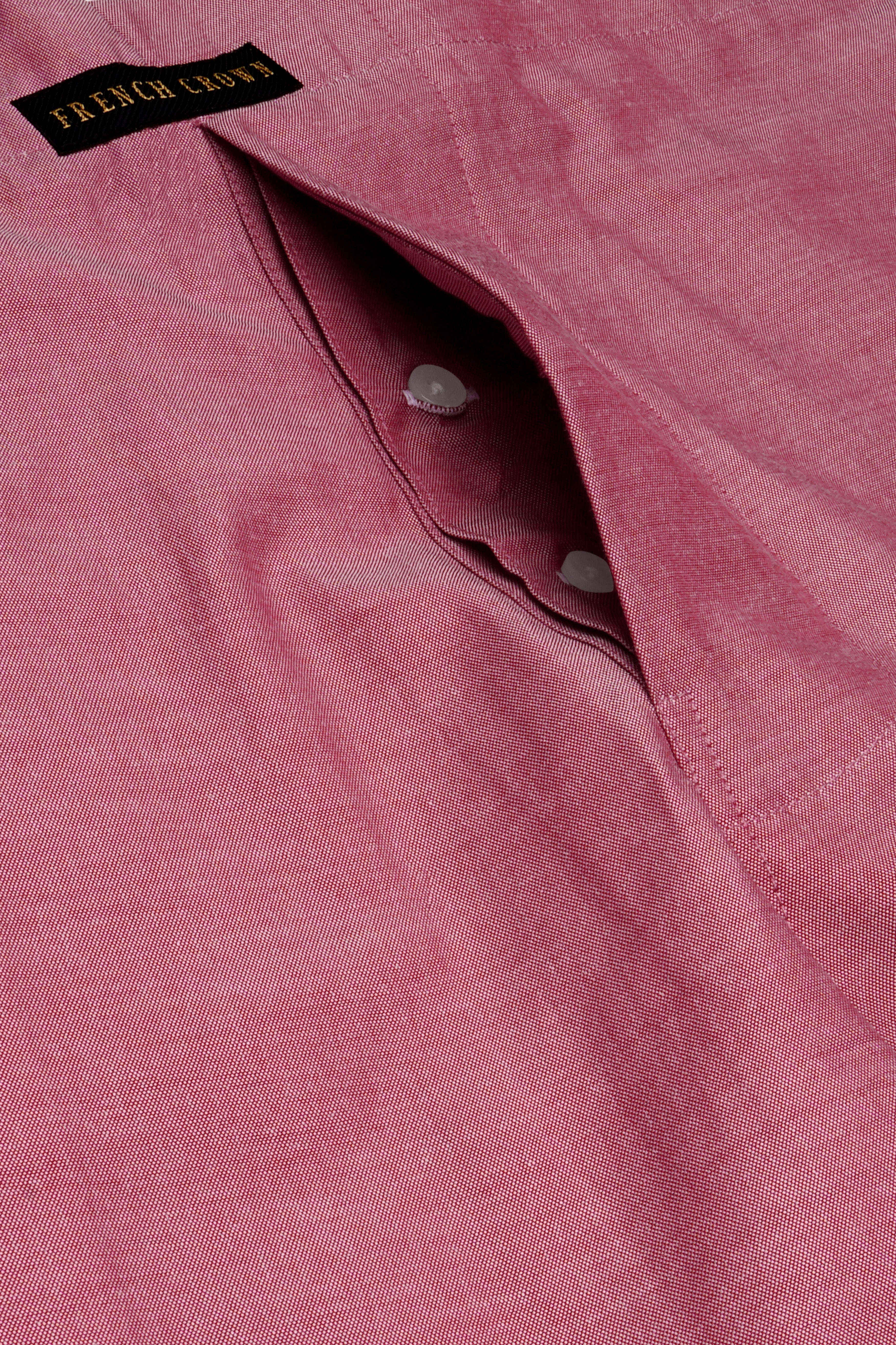 Cherie-Tapestry Pink Solid Oxford Premium Cotton Boxer