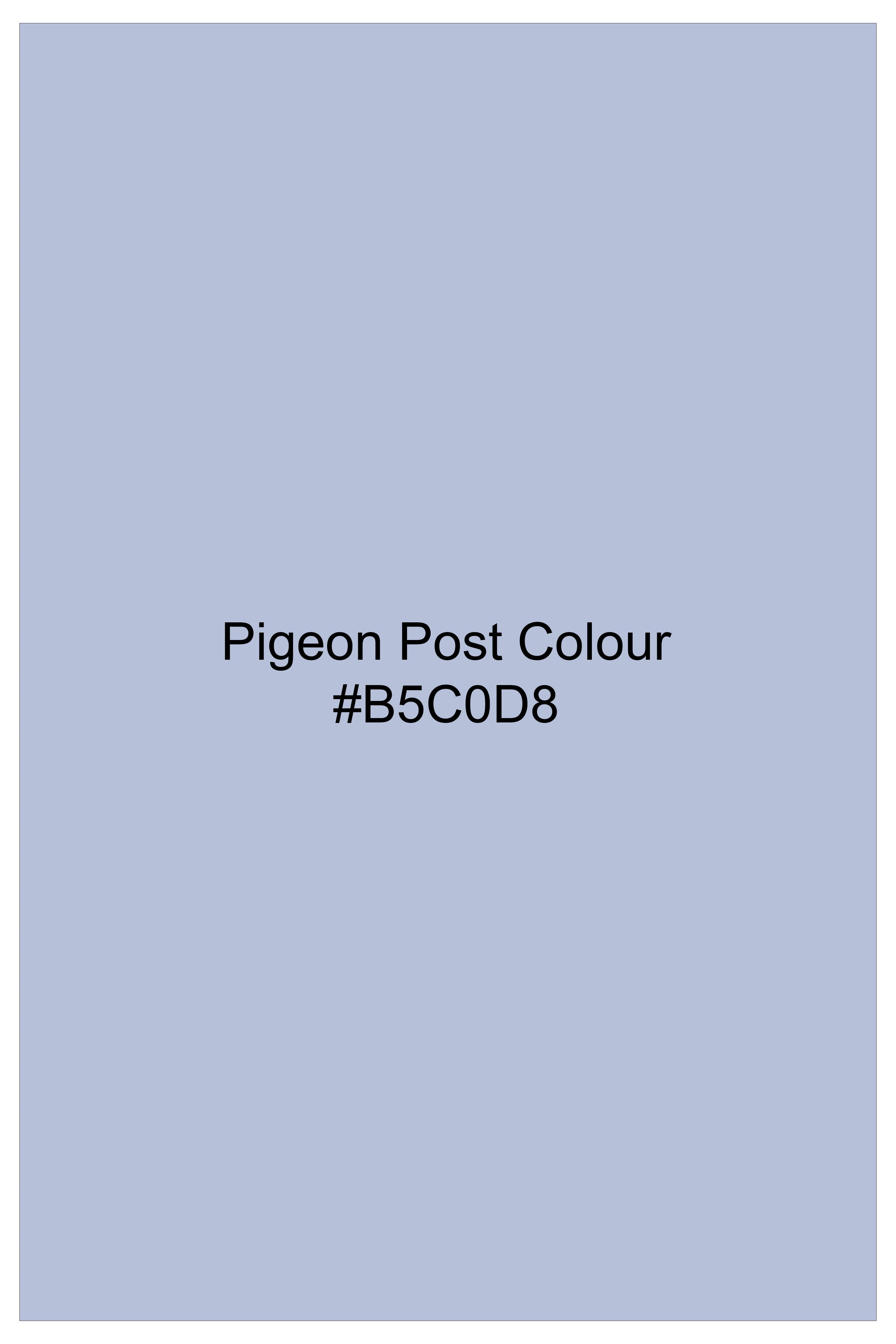 Skylet-Pigeon Post Blue Printed Chambray Premium Cotton Boxer