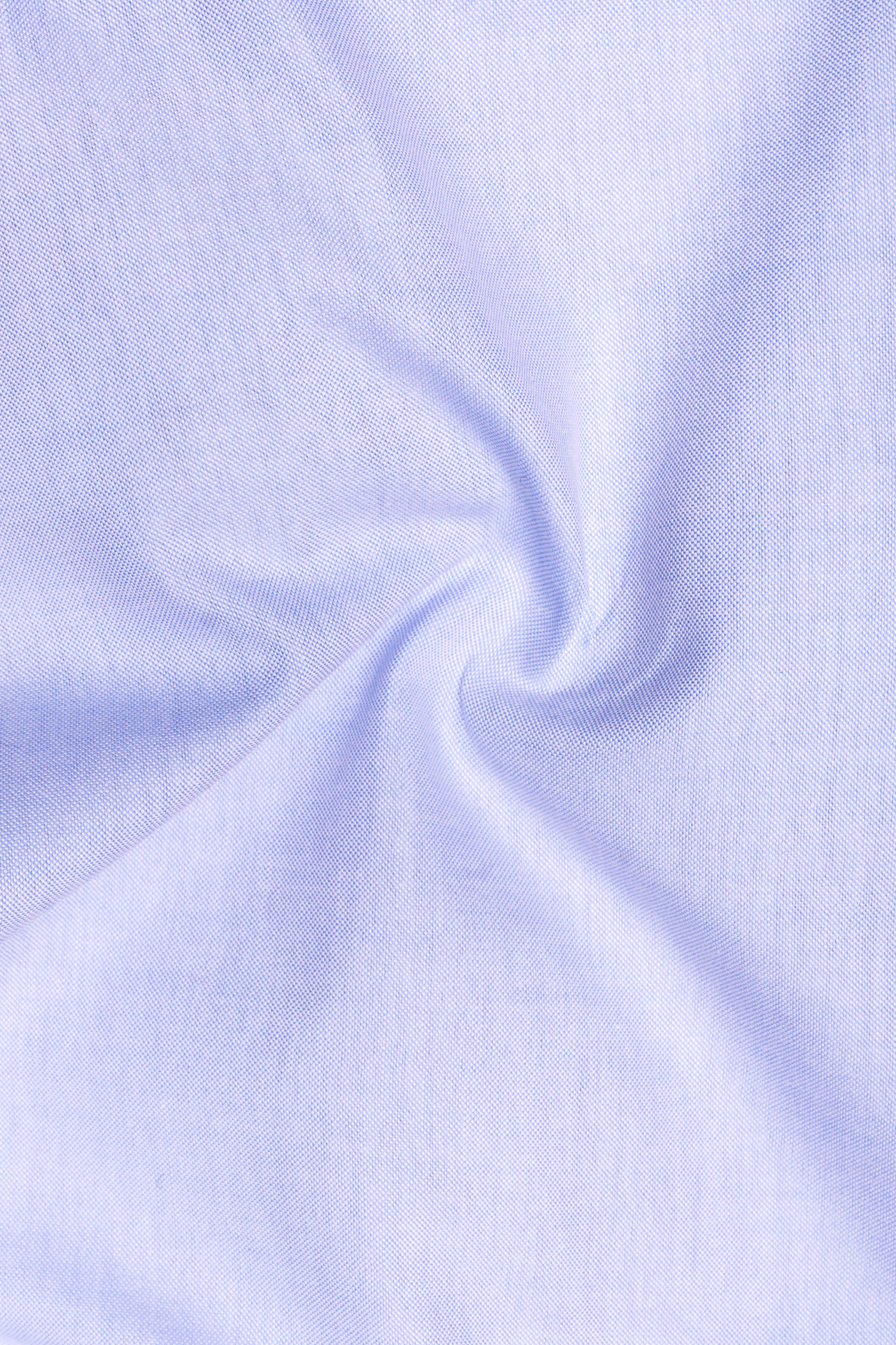 Mistiq-Perano Blue Solid Oxford Premium Cotton Boxer