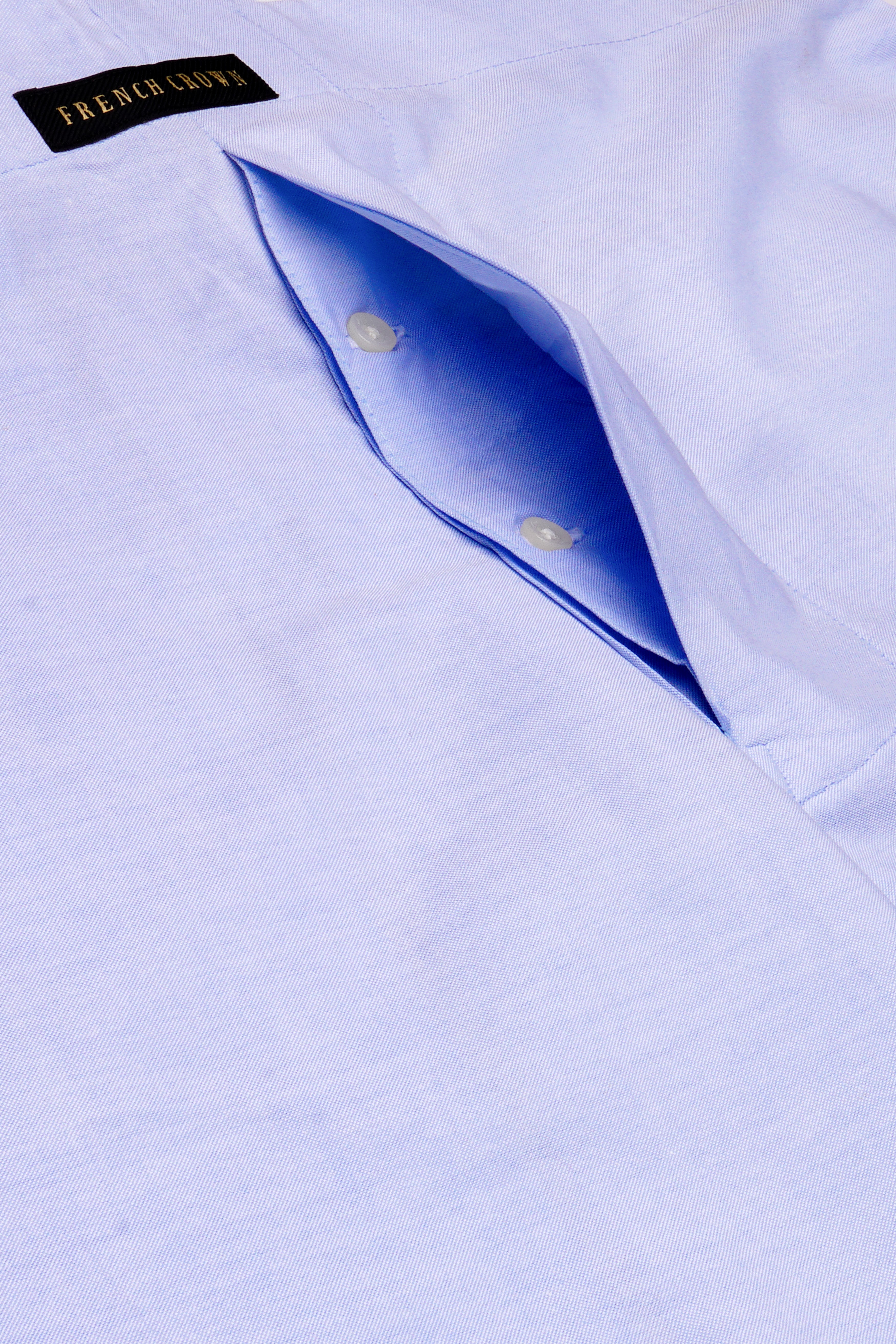 Mistiq-Perano Blue Solid Oxford Premium Cotton Boxer