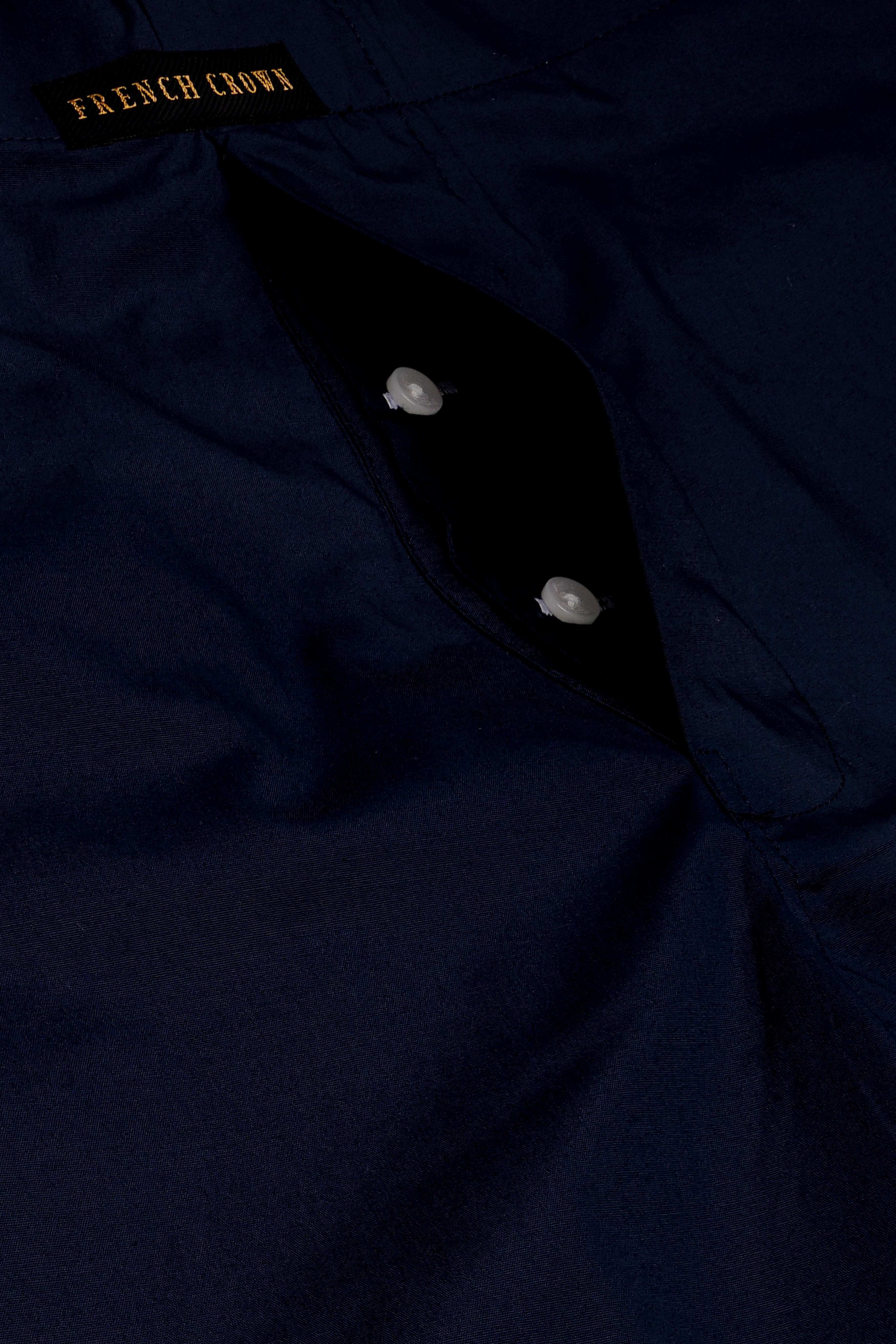 Volure-Cinder Blue Solid Super Soft Poplin Premium Cotton Boxer