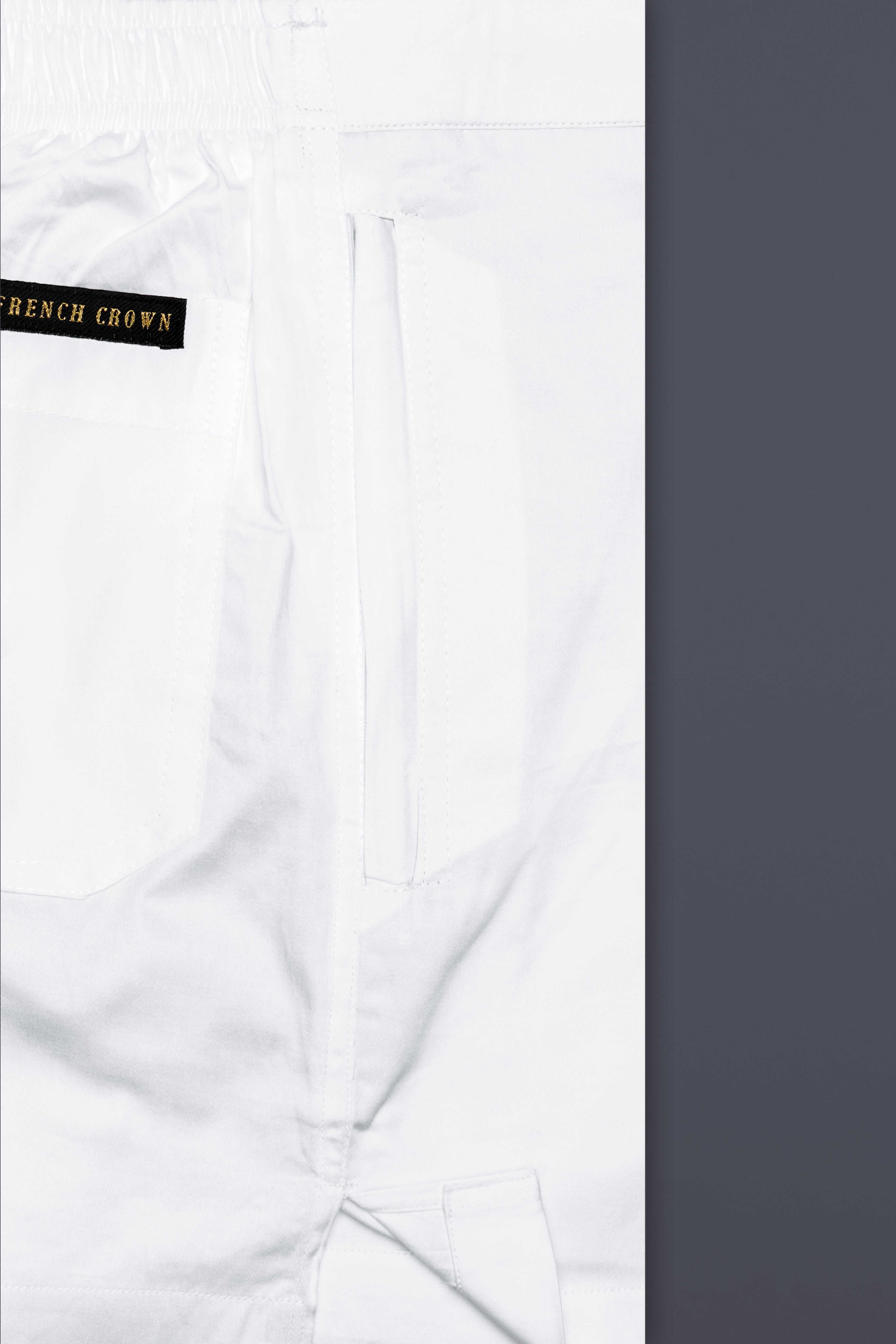 Albionis-Bright White Subtle Sheen Super Soft Premium Cotton Boxer