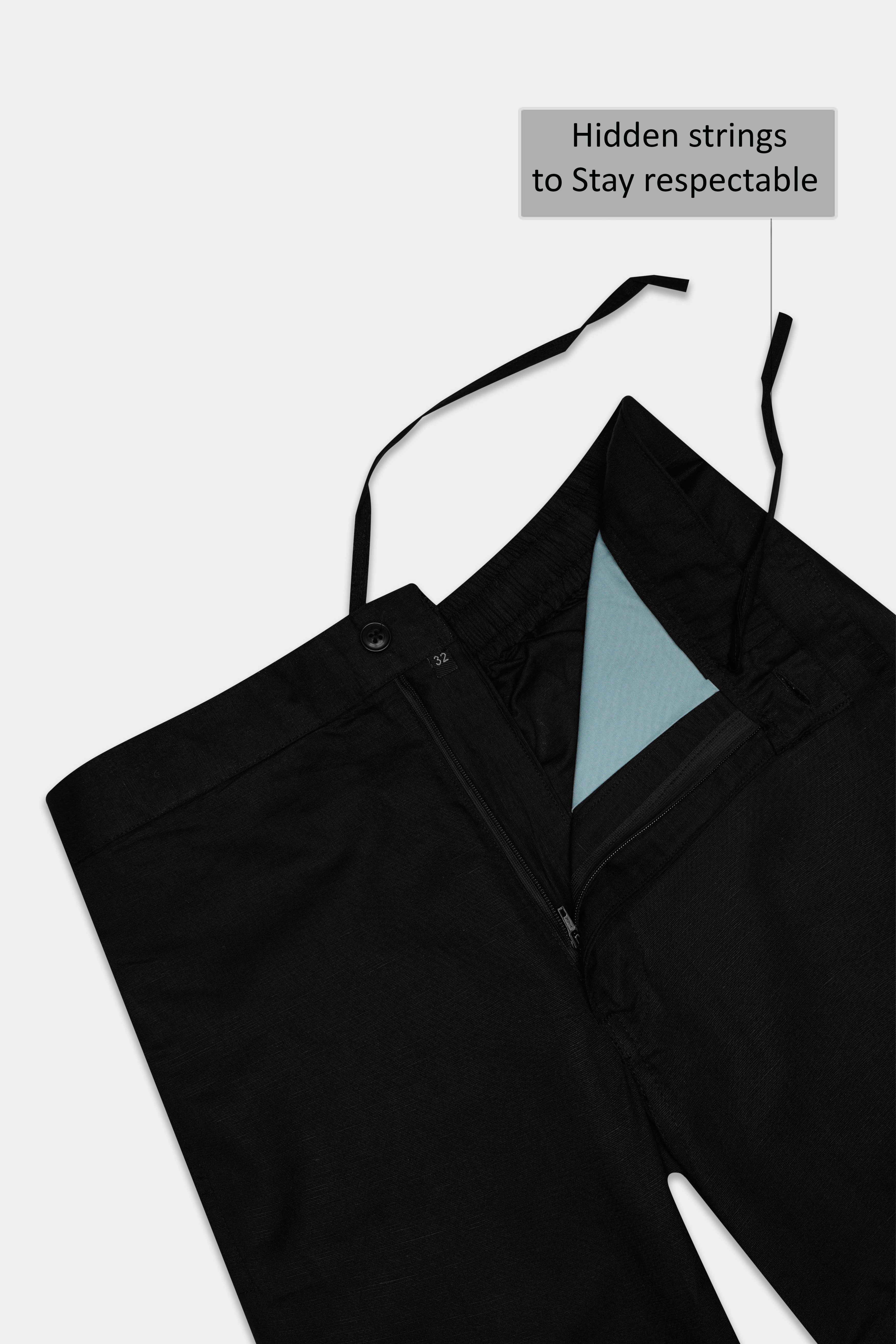 Velinox-Jade Black Luxurious Linen And Jade Black Premium Cotton Super Soft Boxers