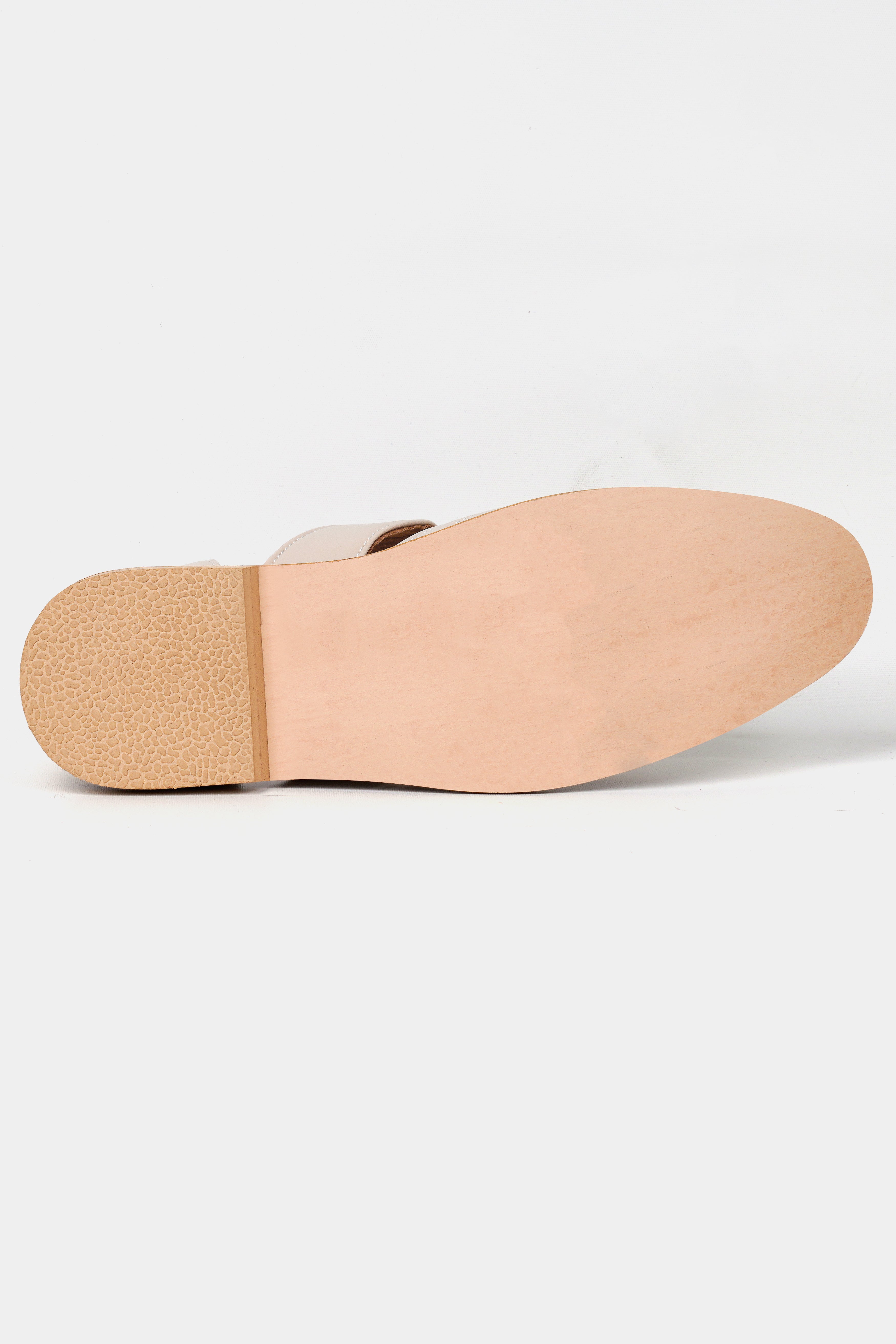 Beige Classic Criss Cross Vegan Leather Hand Stitched Pathanis Sandal FT135-6, FT135-7, FT135-8, FT135-9, FT135-10, FT135-11