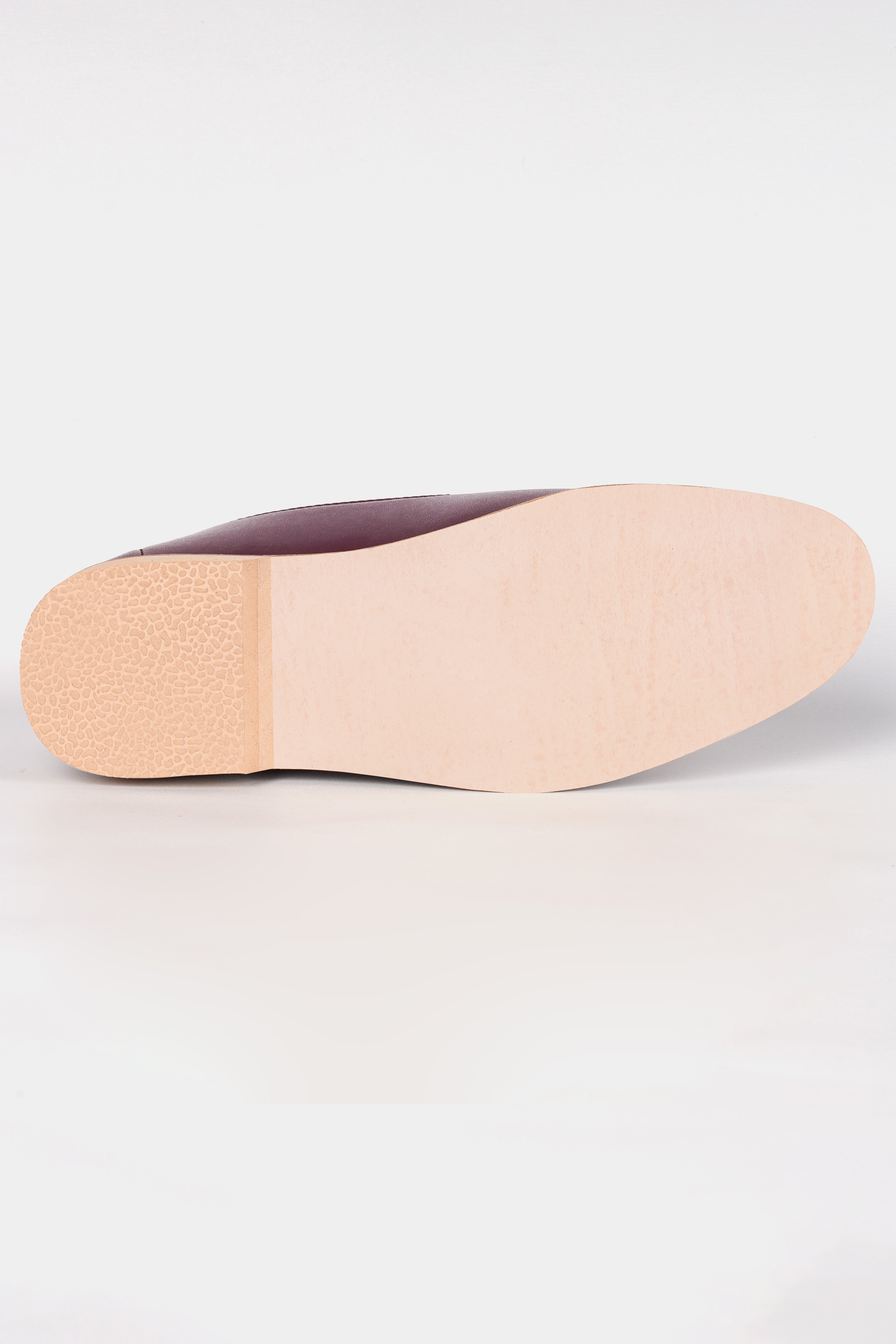 Wine Vegan Leather Hand Stitched Jutis FT140-6, FT140-7, FT140-8, FT140-9, FT140-10, FT140-11