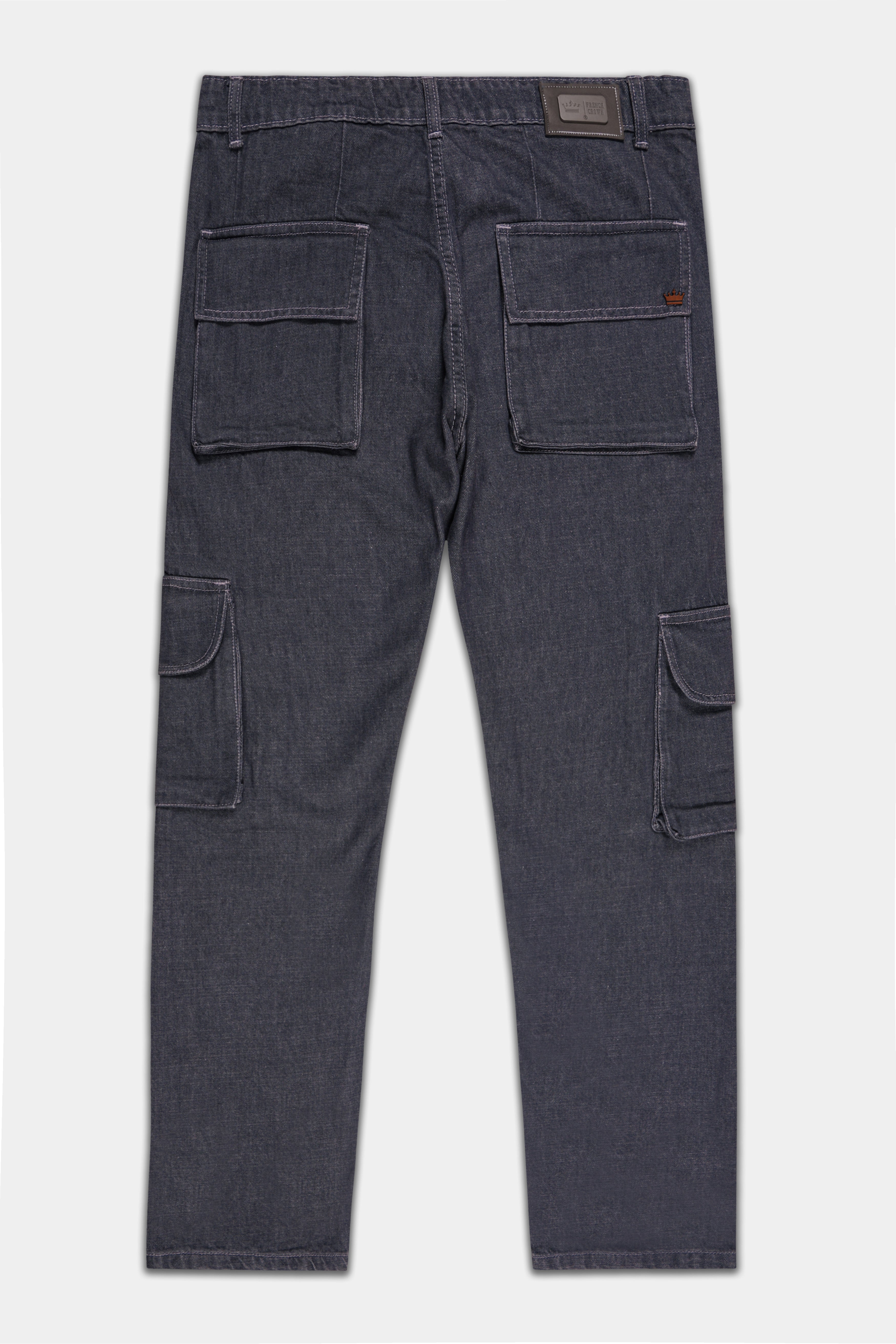Spicy Gray Rinse Wash Cargo Denim