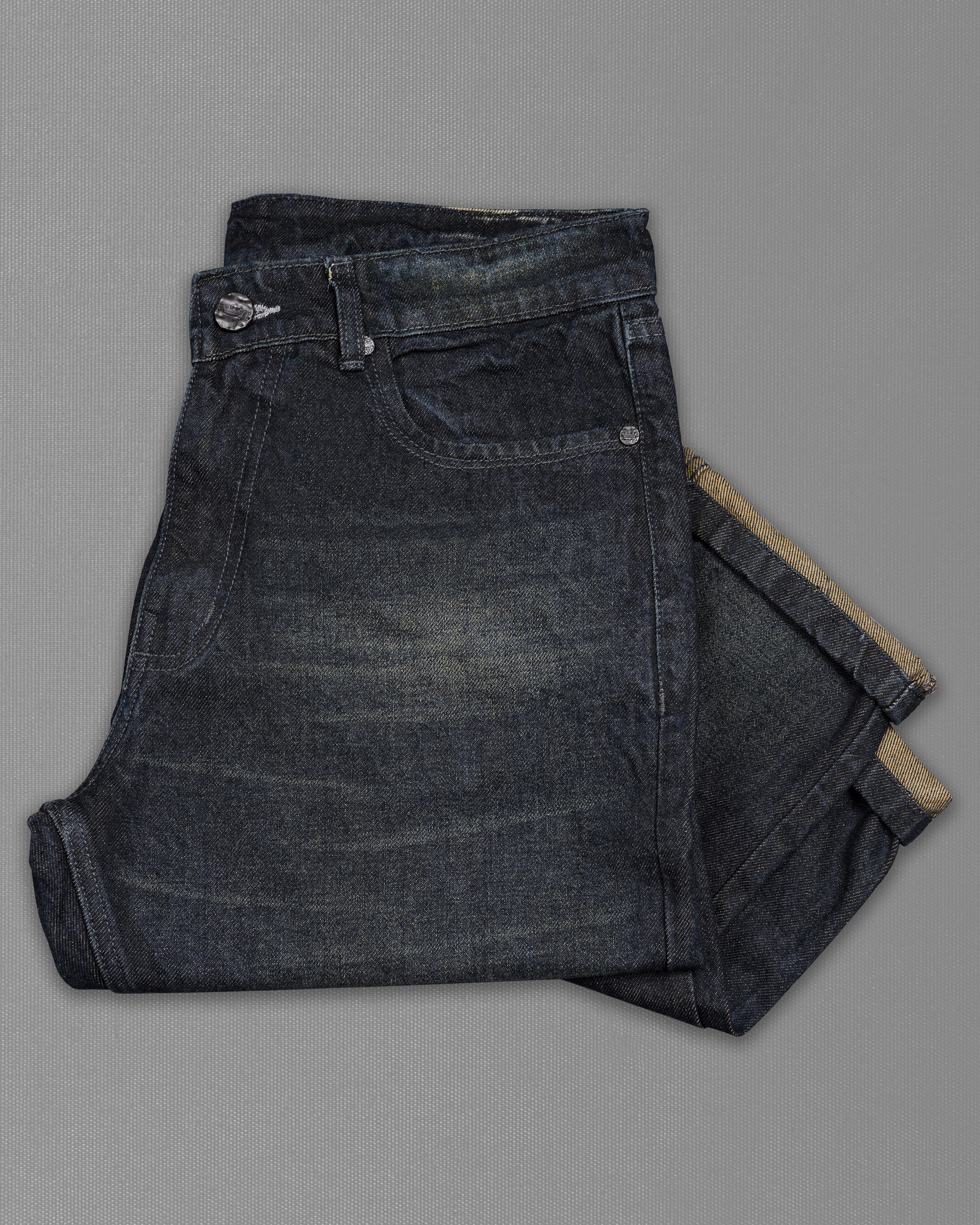 Gunmetal Black Hand Sanding Denim J197-30, J197-32, J197-34, J197-36, J197-38, J197-40