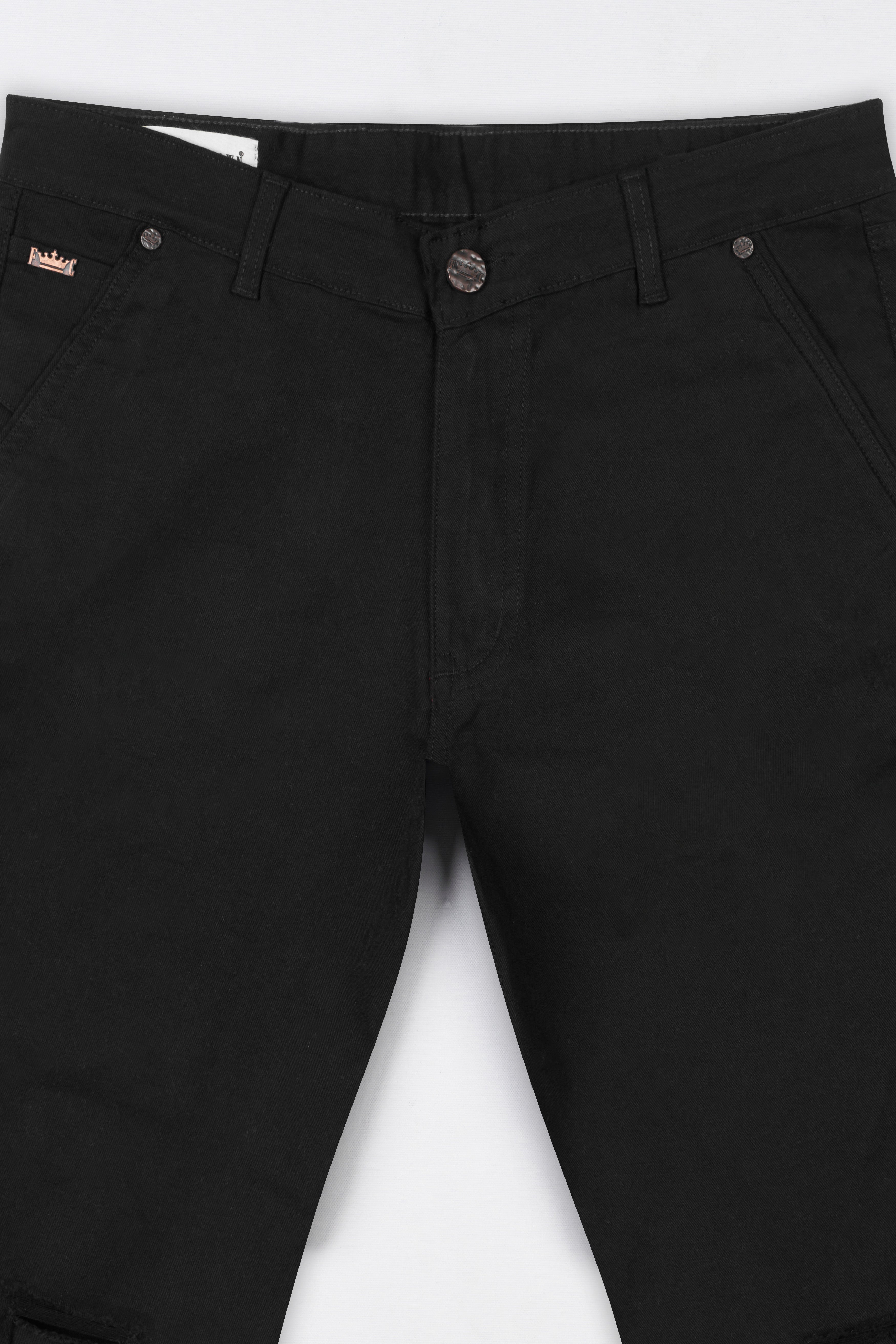 Jade Black Rinse Wash Mildly Distressed Stretchable Denim J252-30, J252-32, J252-34, J252-36, J252-38, J252-40