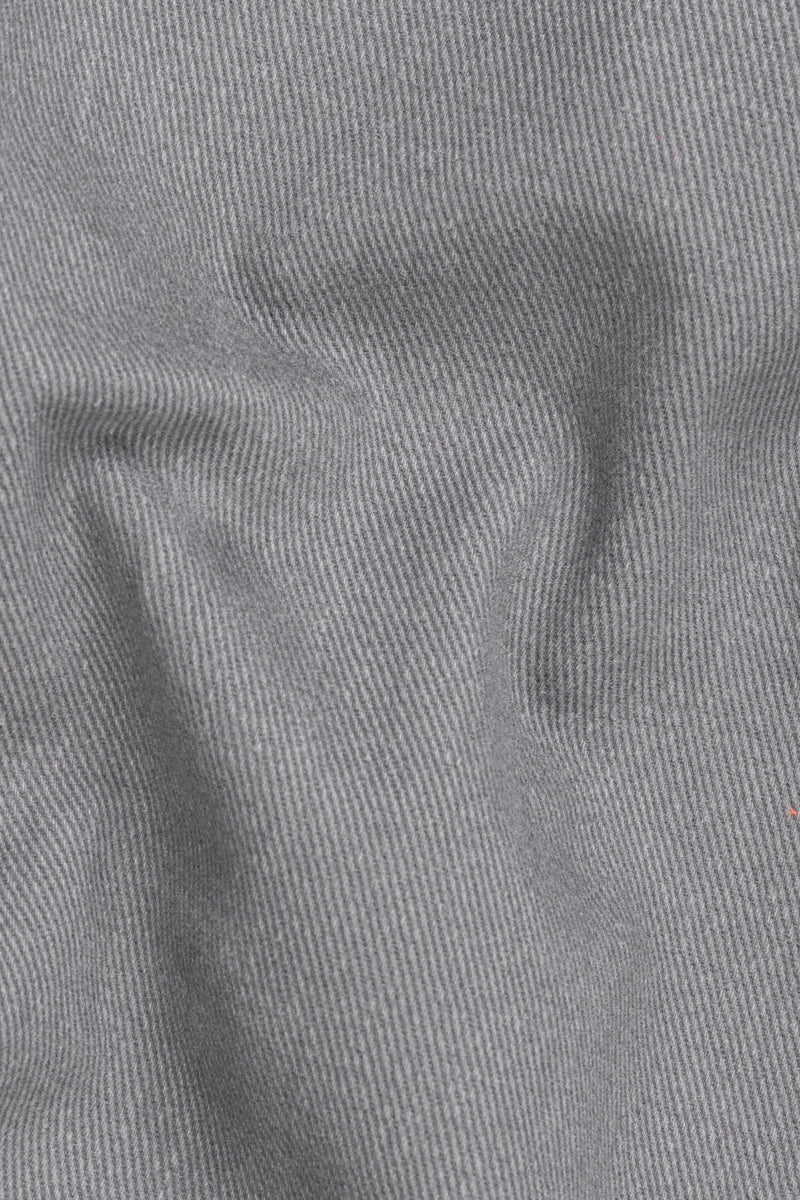 Gunsmoke Gray Rinse Wash Clean Look Denim