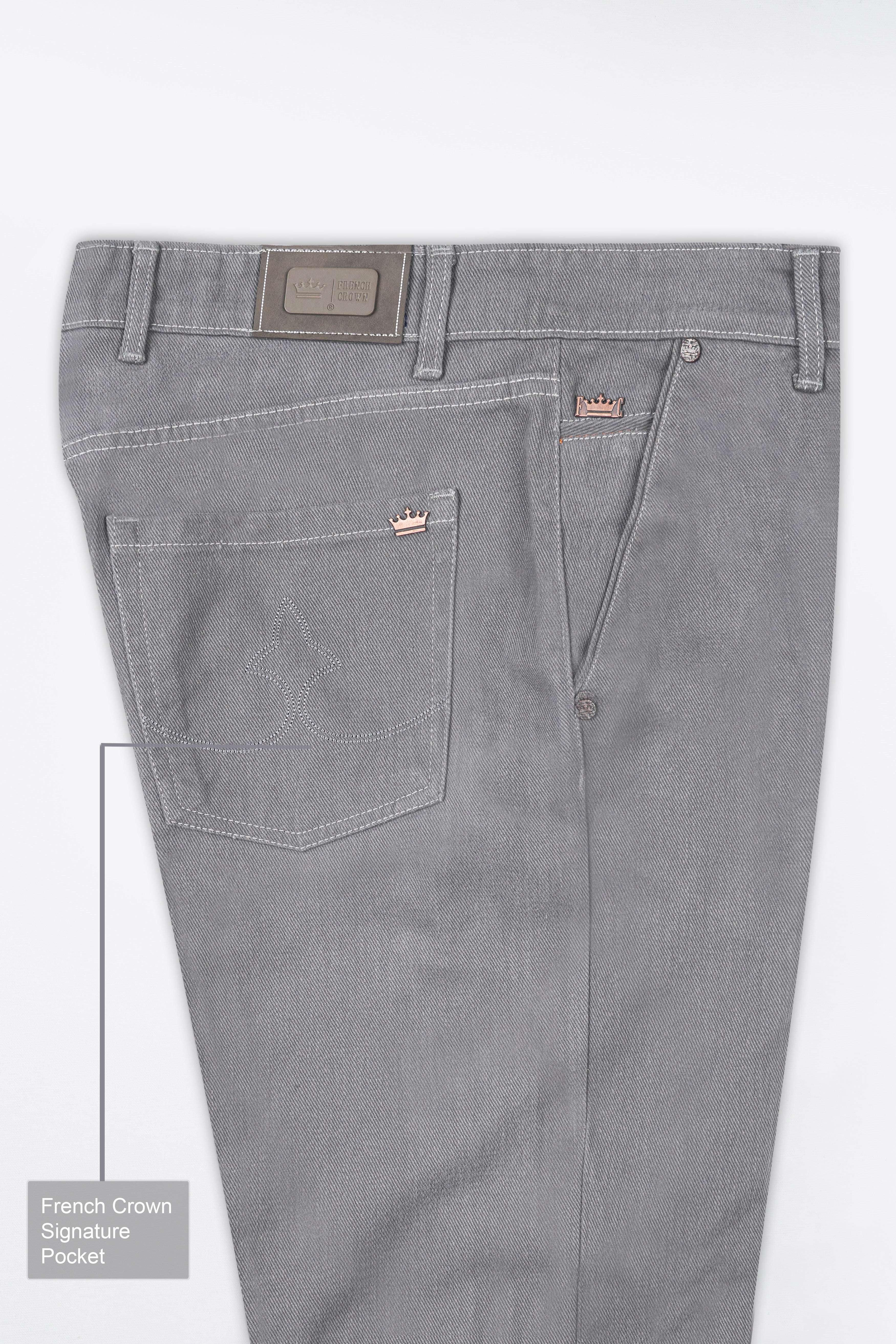 Gunsmoke Gray Rinse Wash Clean Look Denim J255-30, J255-32, J255-34, J255-36, J255-38, J255-40