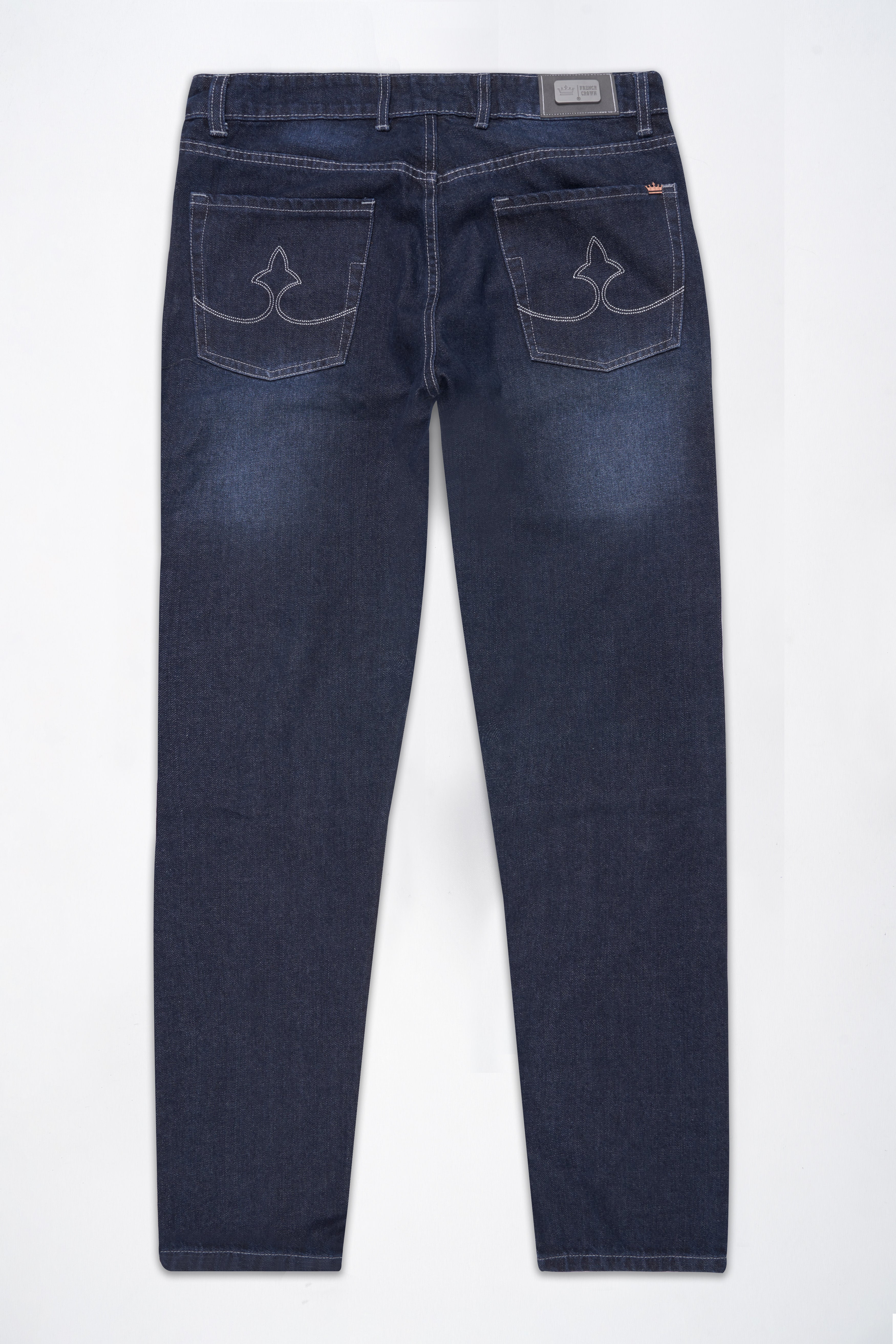 Gunmetal Blue Whiskering Wash Denim J256-30, J256-32, J256-34, J256-36, J256-38, J256-40