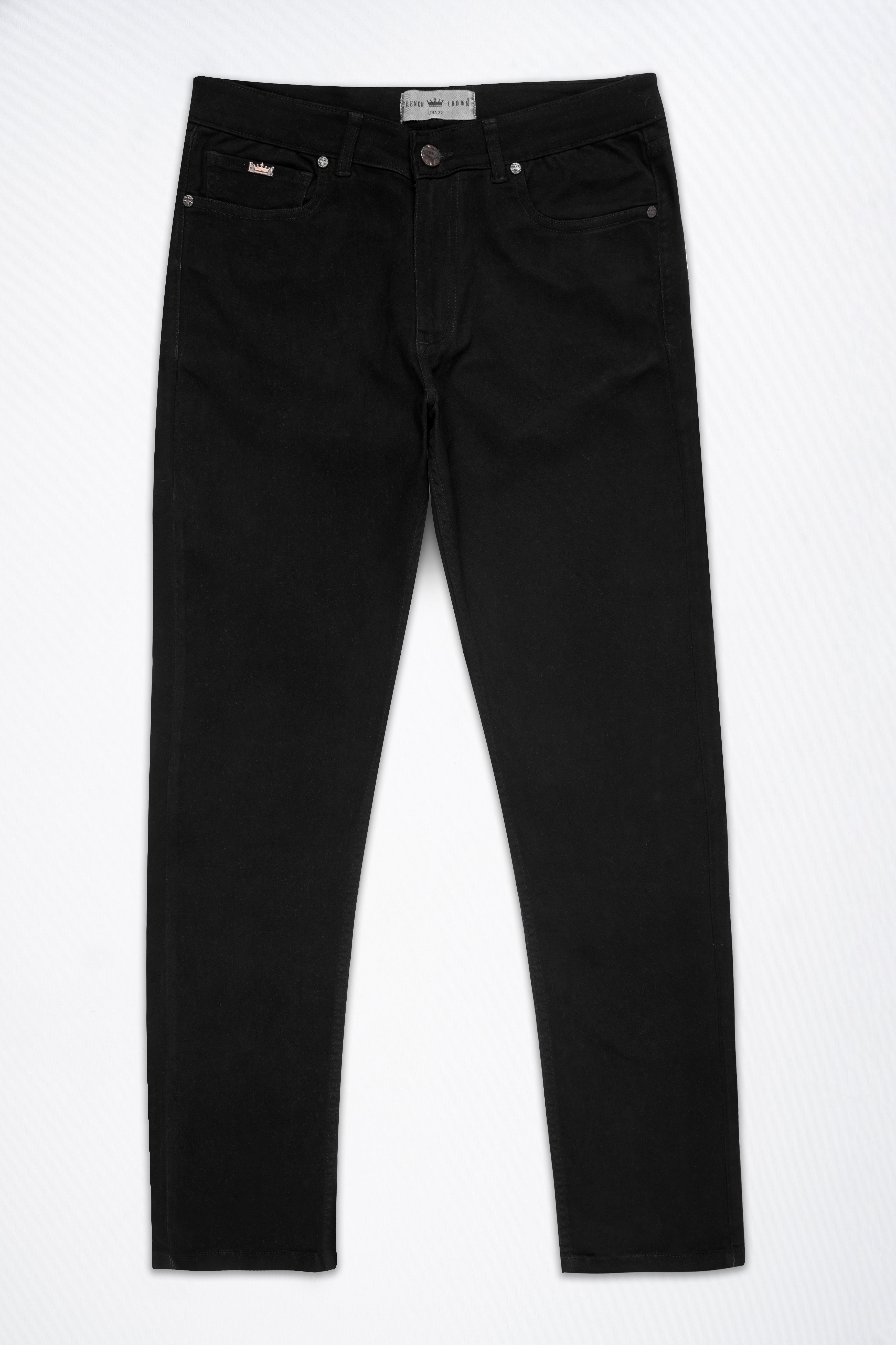 Jade Black Rinse Wash Clean Look Denim J260-30, J260-32, J260-34, J260-36, J260-38, J260-40
