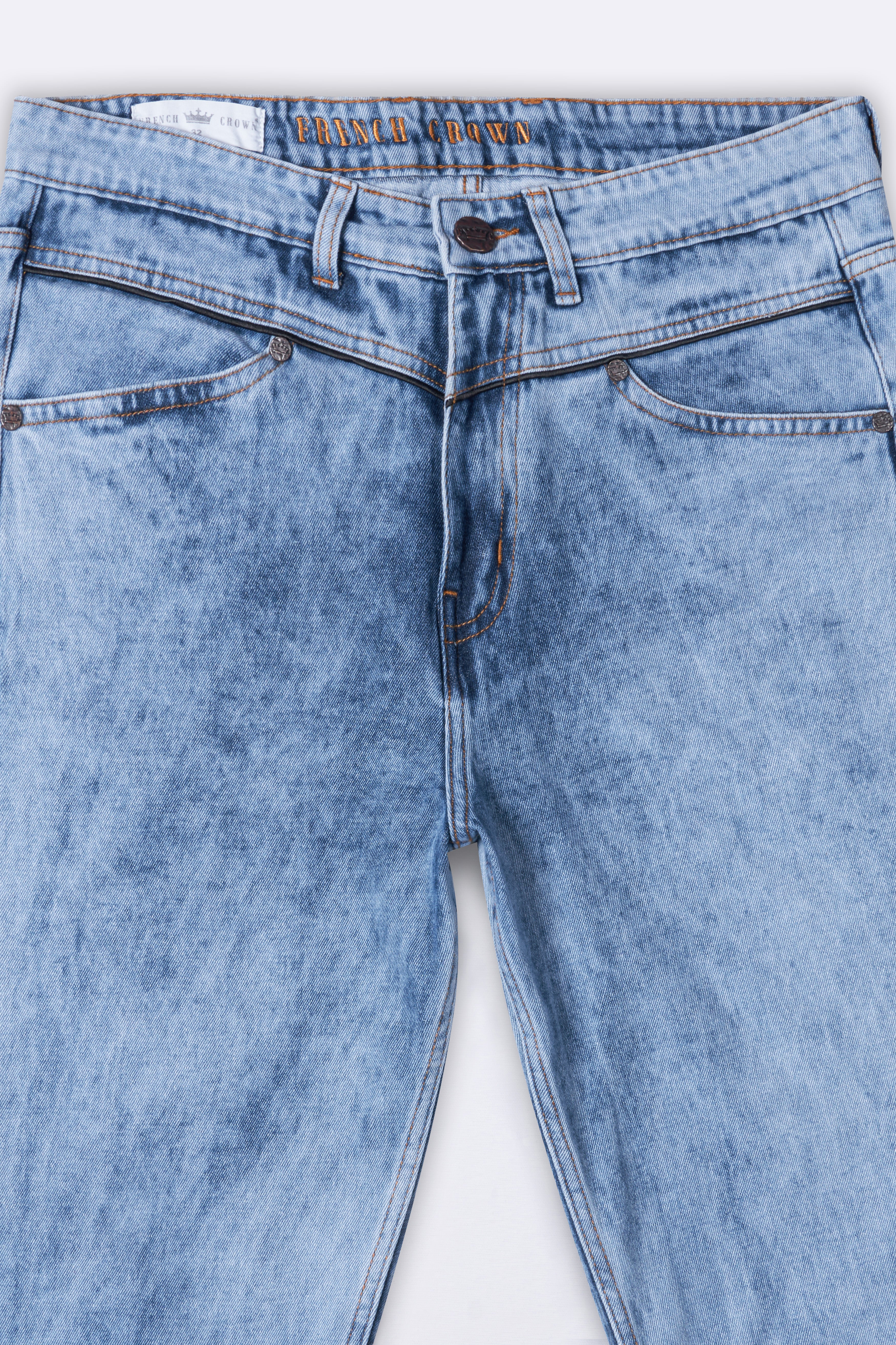 Casper Blue Acid Wash Denim J266-30, J266-32, J266-34, J266-36, J266-38, J266-40