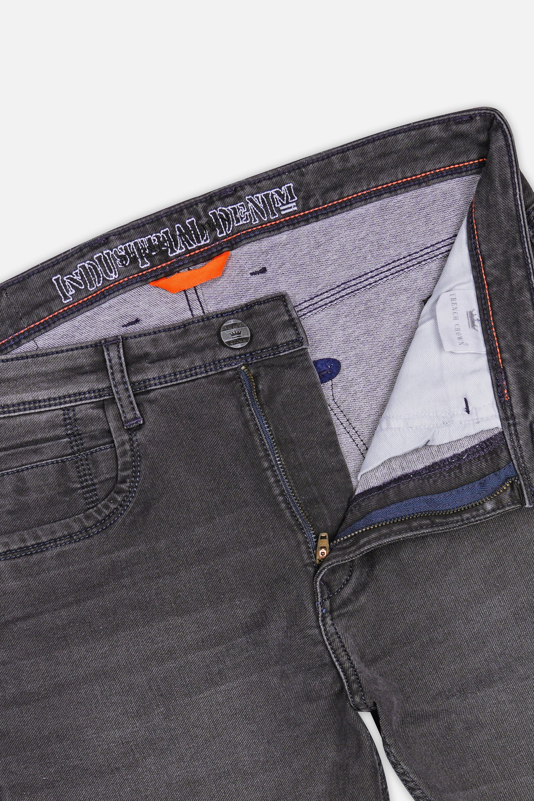 Matterhorn Gray Whiskering Wash Denim