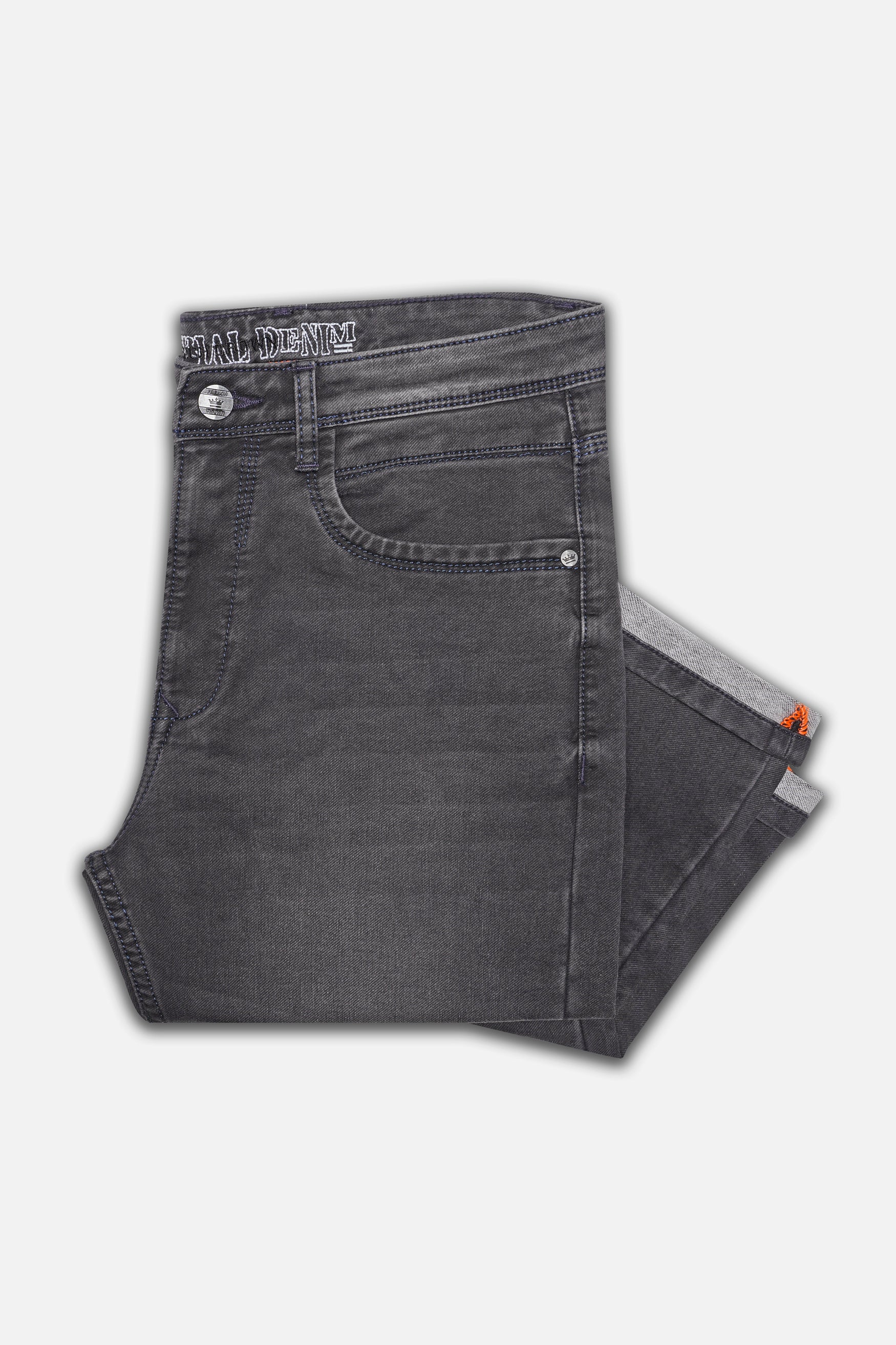 Matterhorn Gray Whiskering Wash Denim
