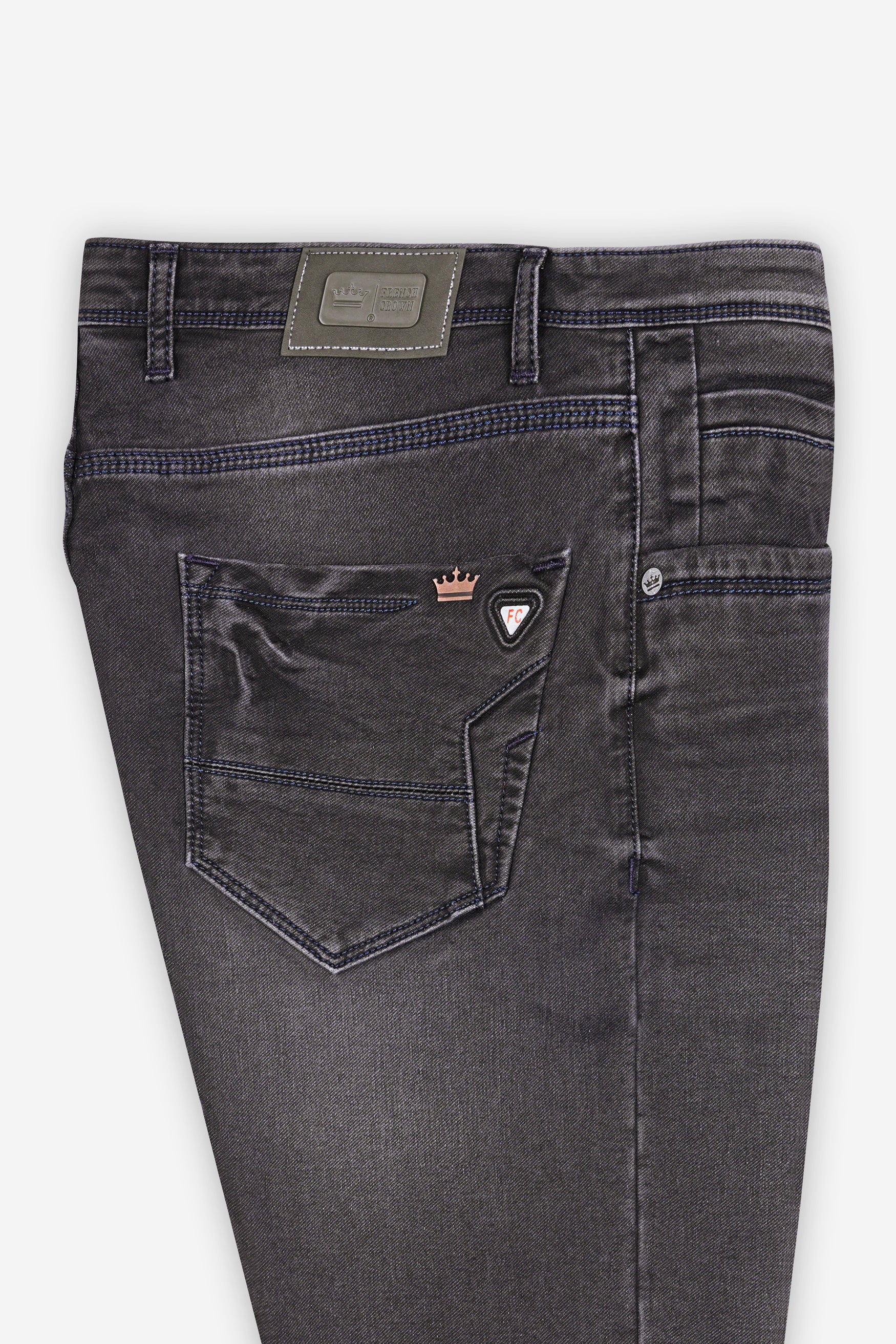Matterhorn Gray Whiskering Wash Denim