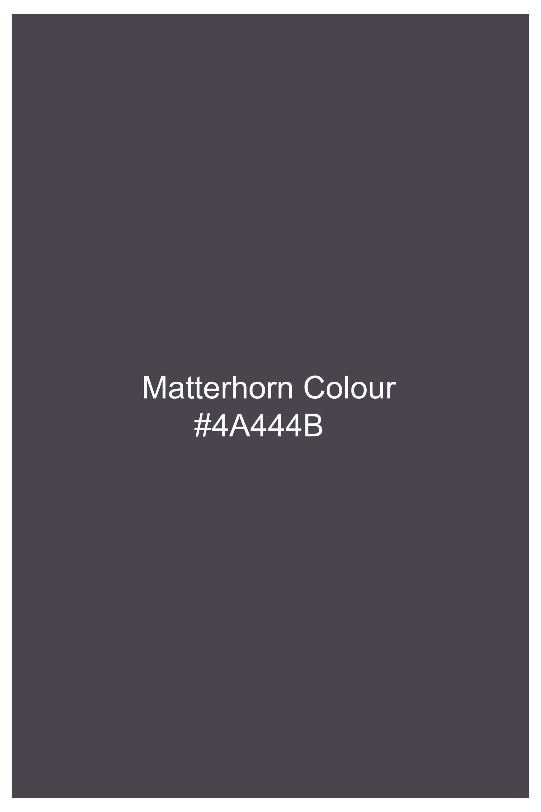 Matterhorn Gray Whiskering Wash Denim
