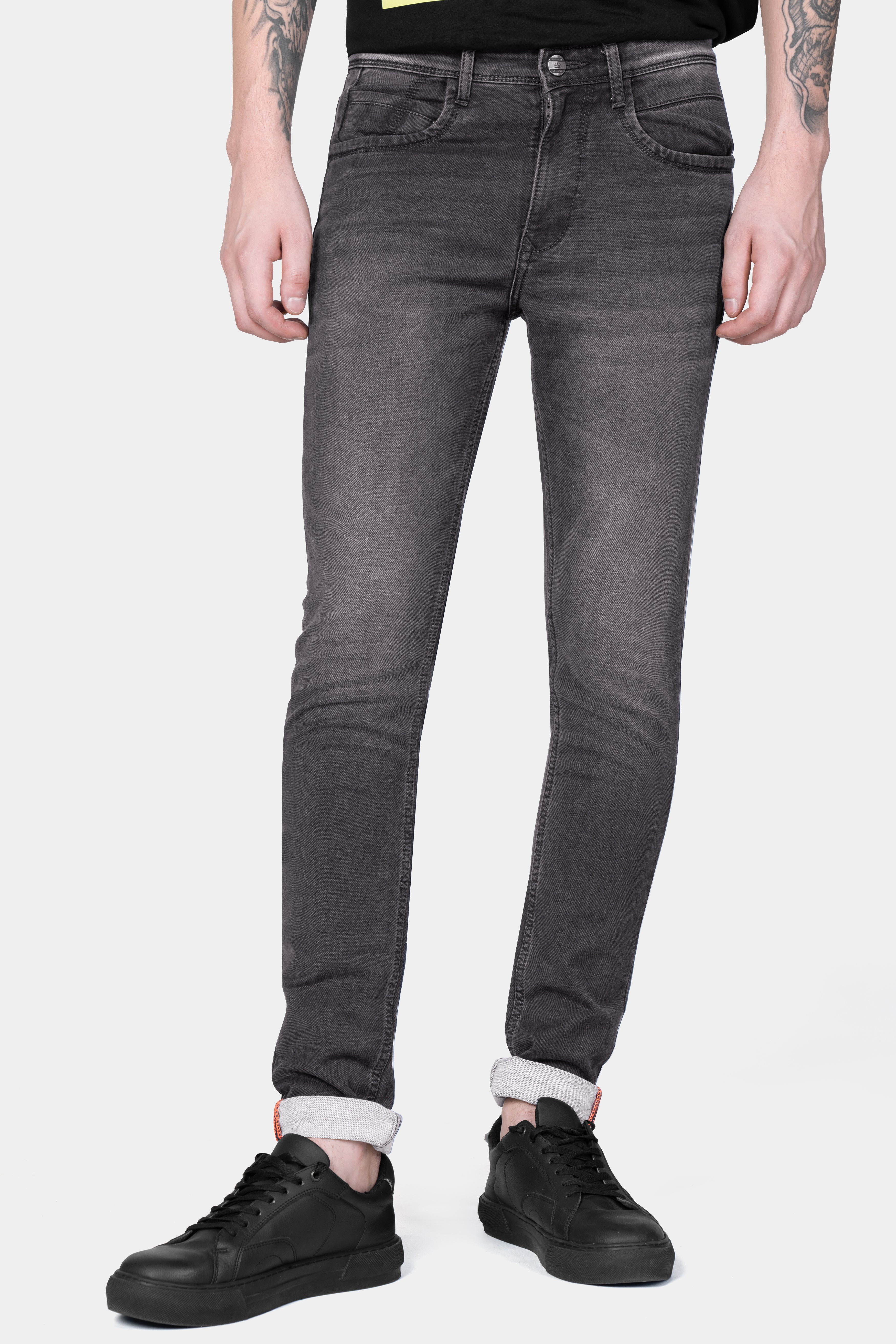 Matterhorn Gray Whiskering Wash Denim