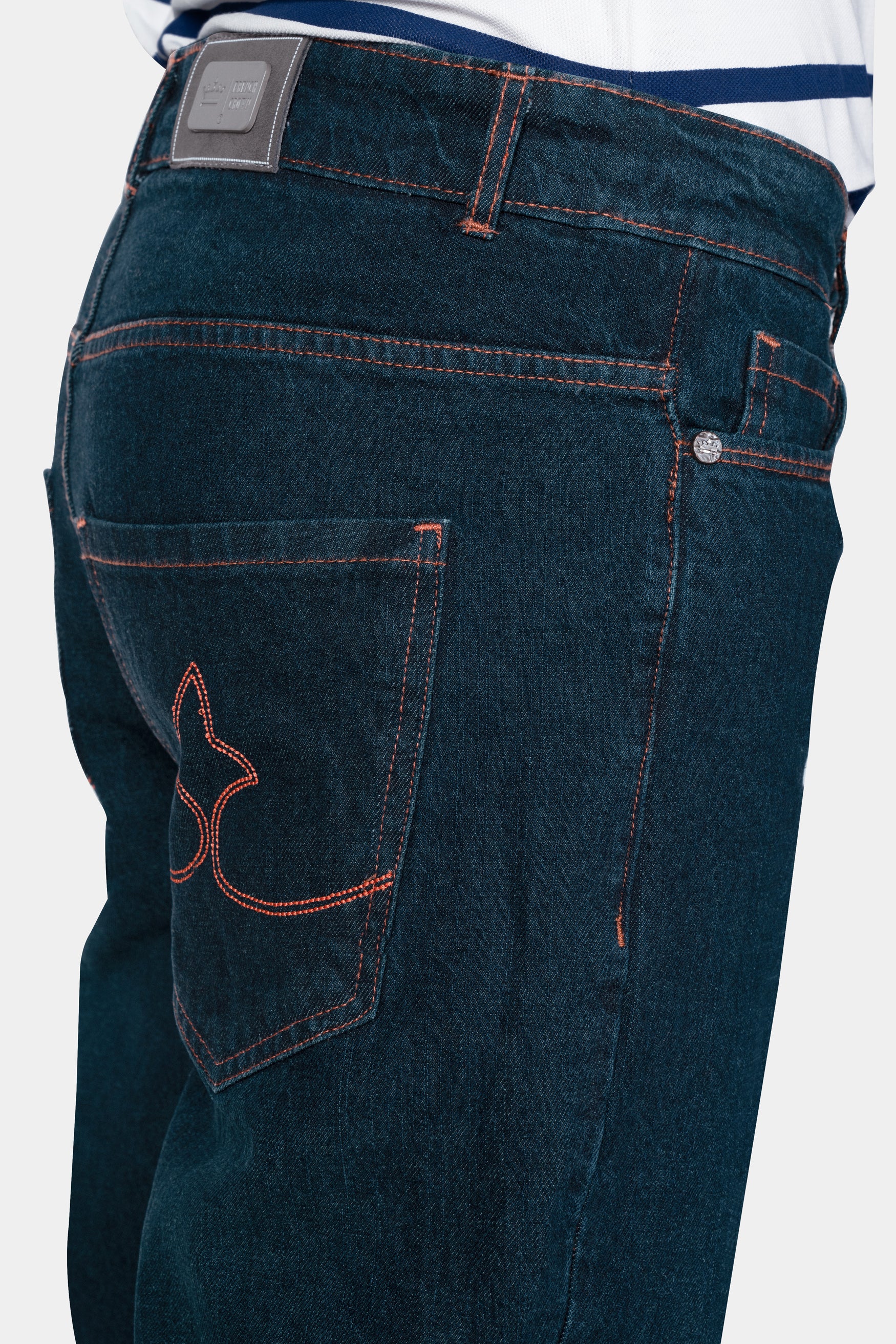 Ebony Clay Blue Rinse Wash Denim