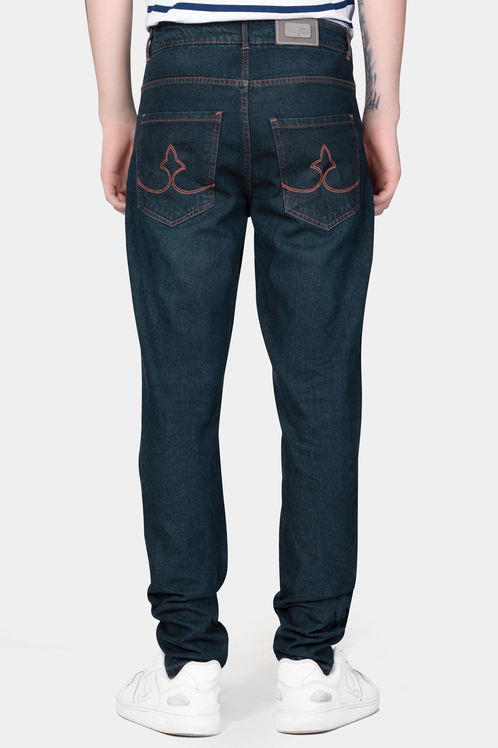 Ebony Clay Blue Rinse Wash Denim