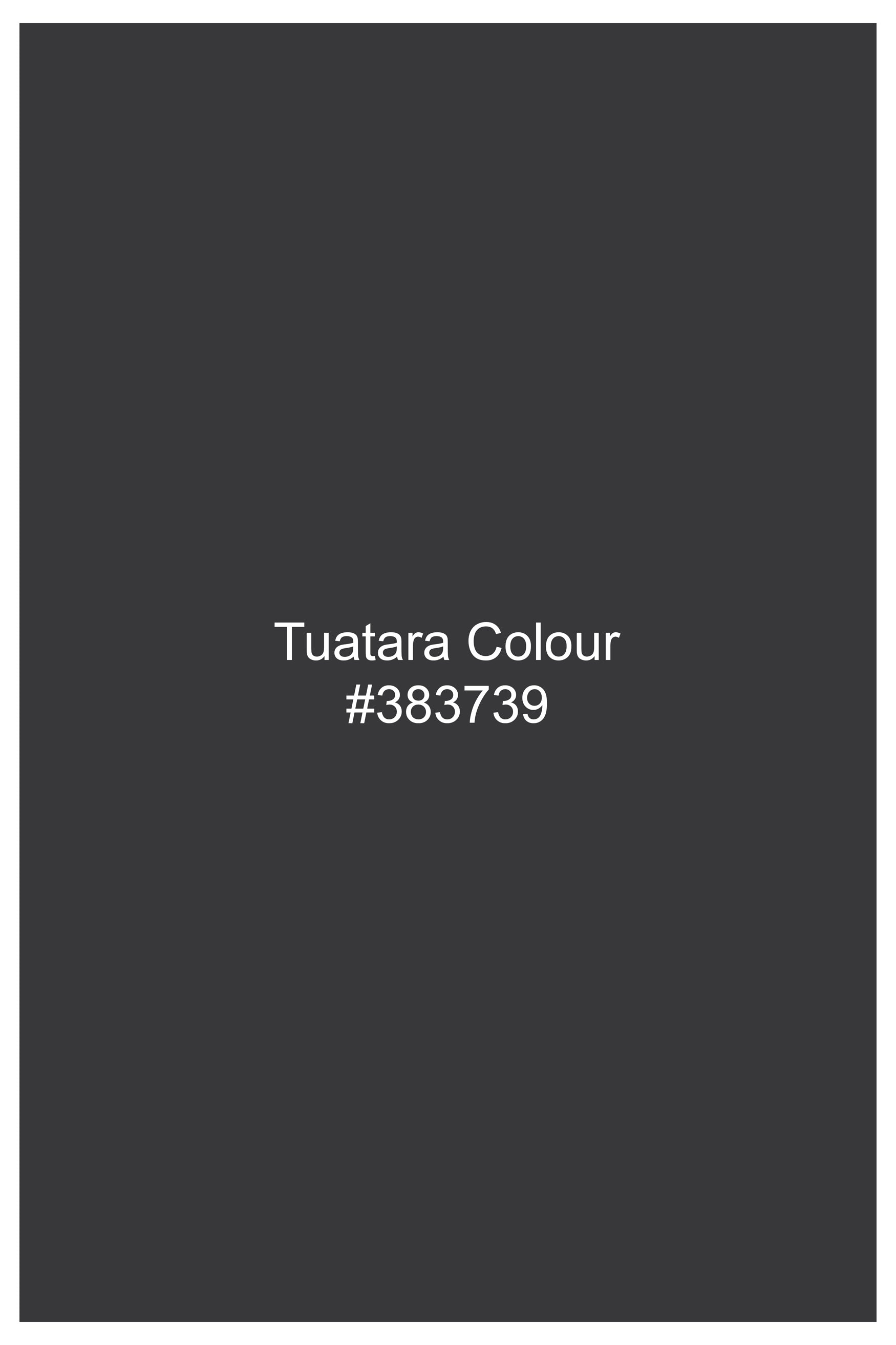 Tuatara Gray Whiskering Wash Denim