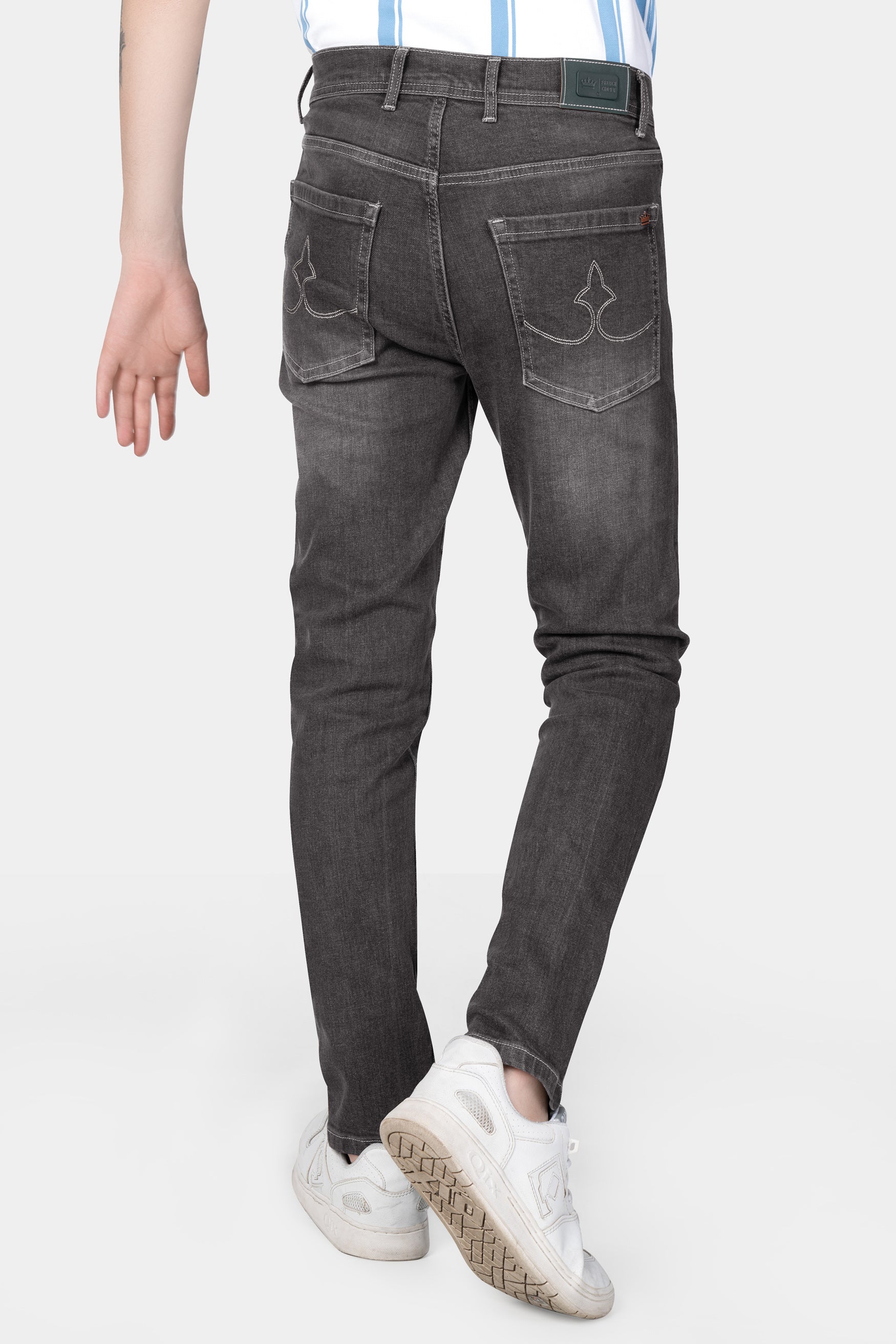 Emperor Gray Stone Wash Denim