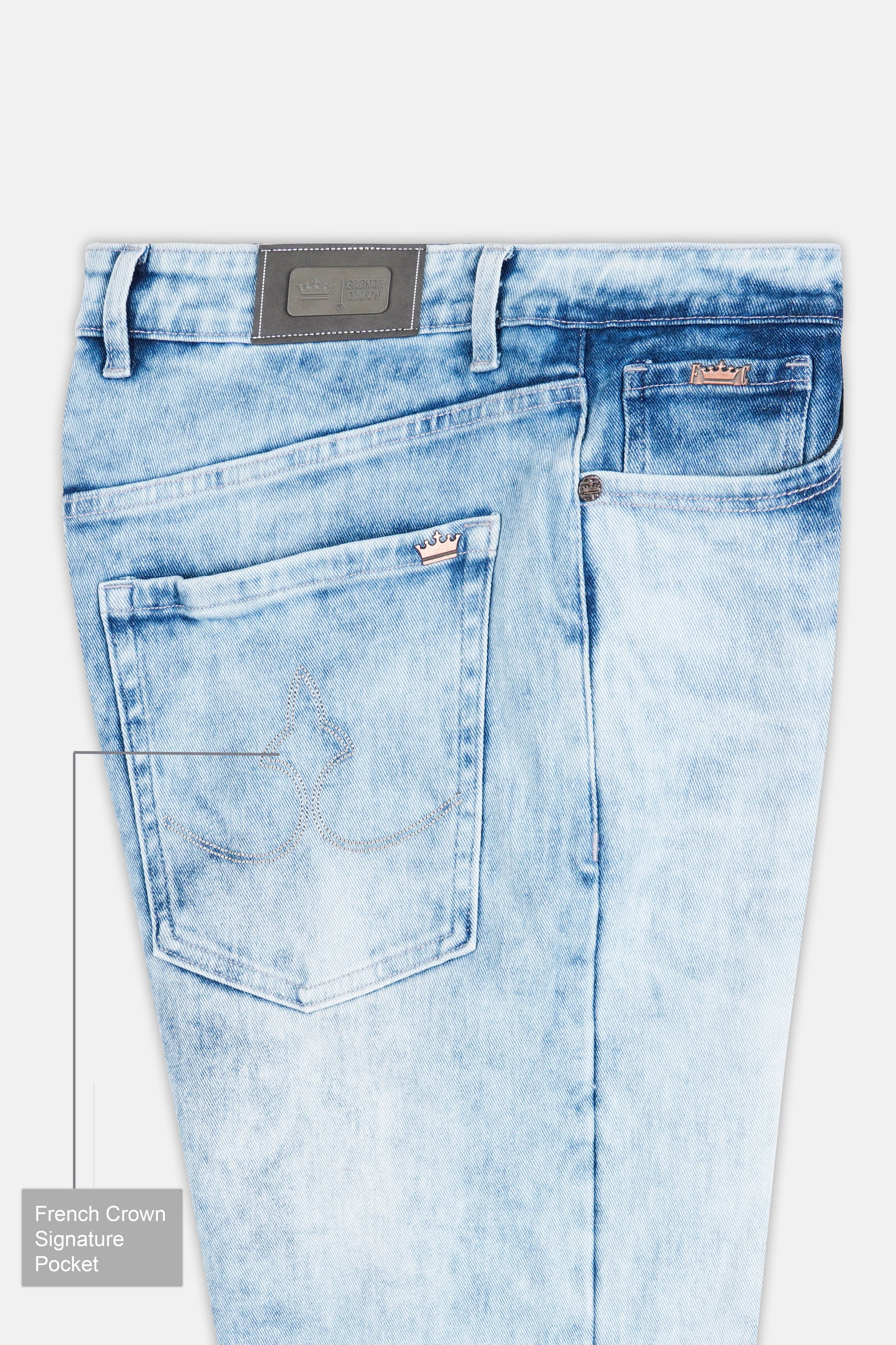 Casper Blue Washed Denim