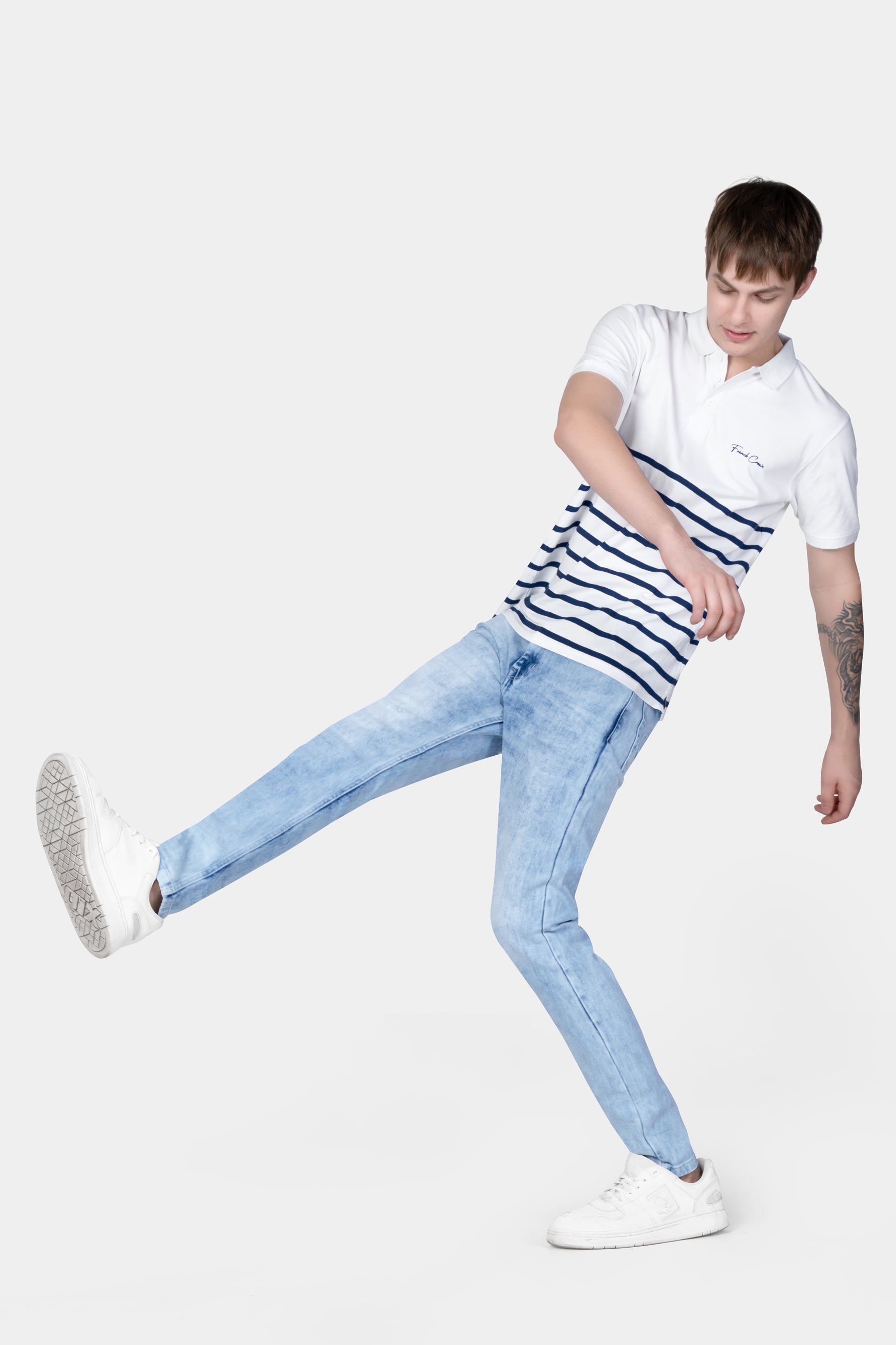 Casper Blue Washed Denim