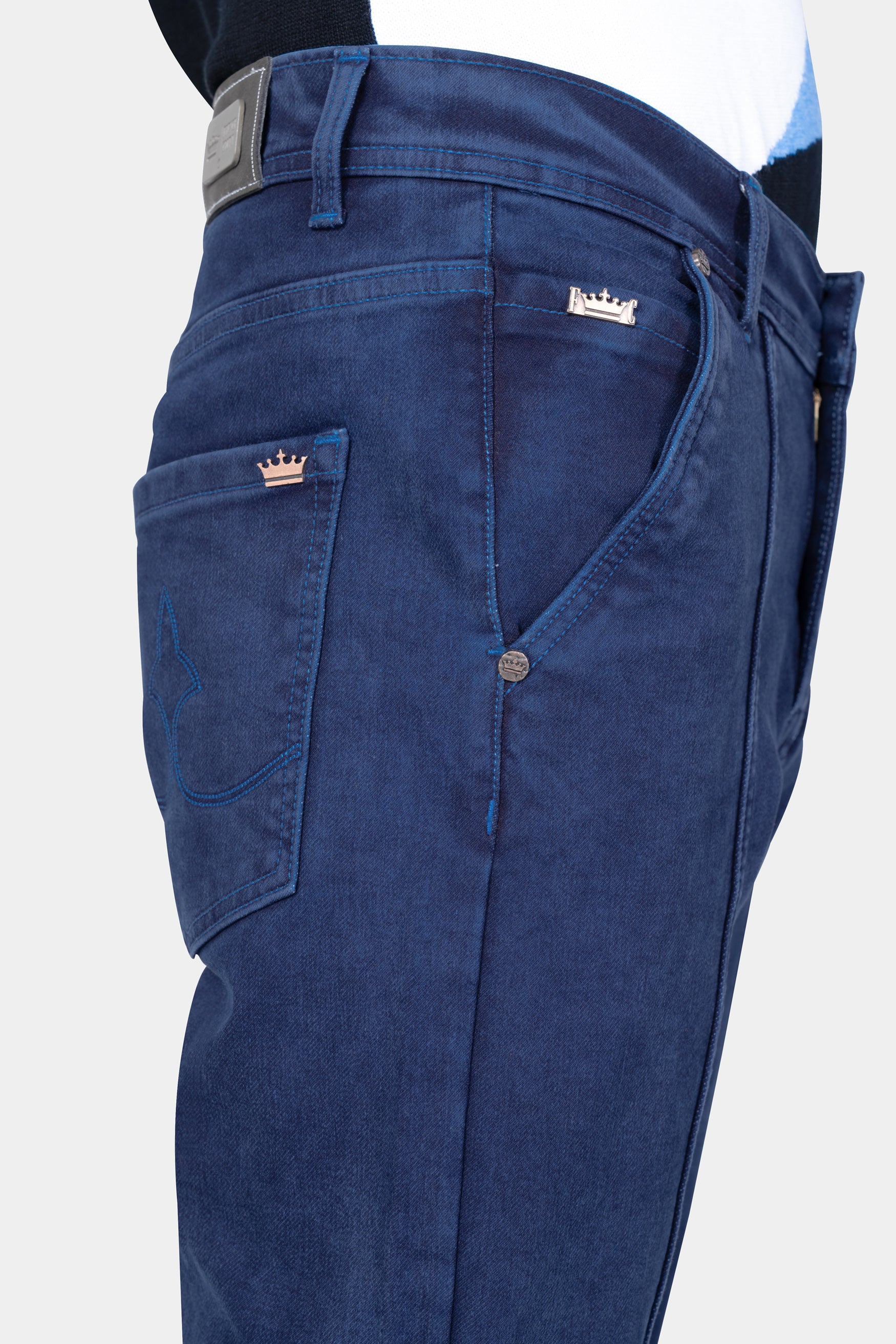 Port Gore Blue Rinse Wash Denim